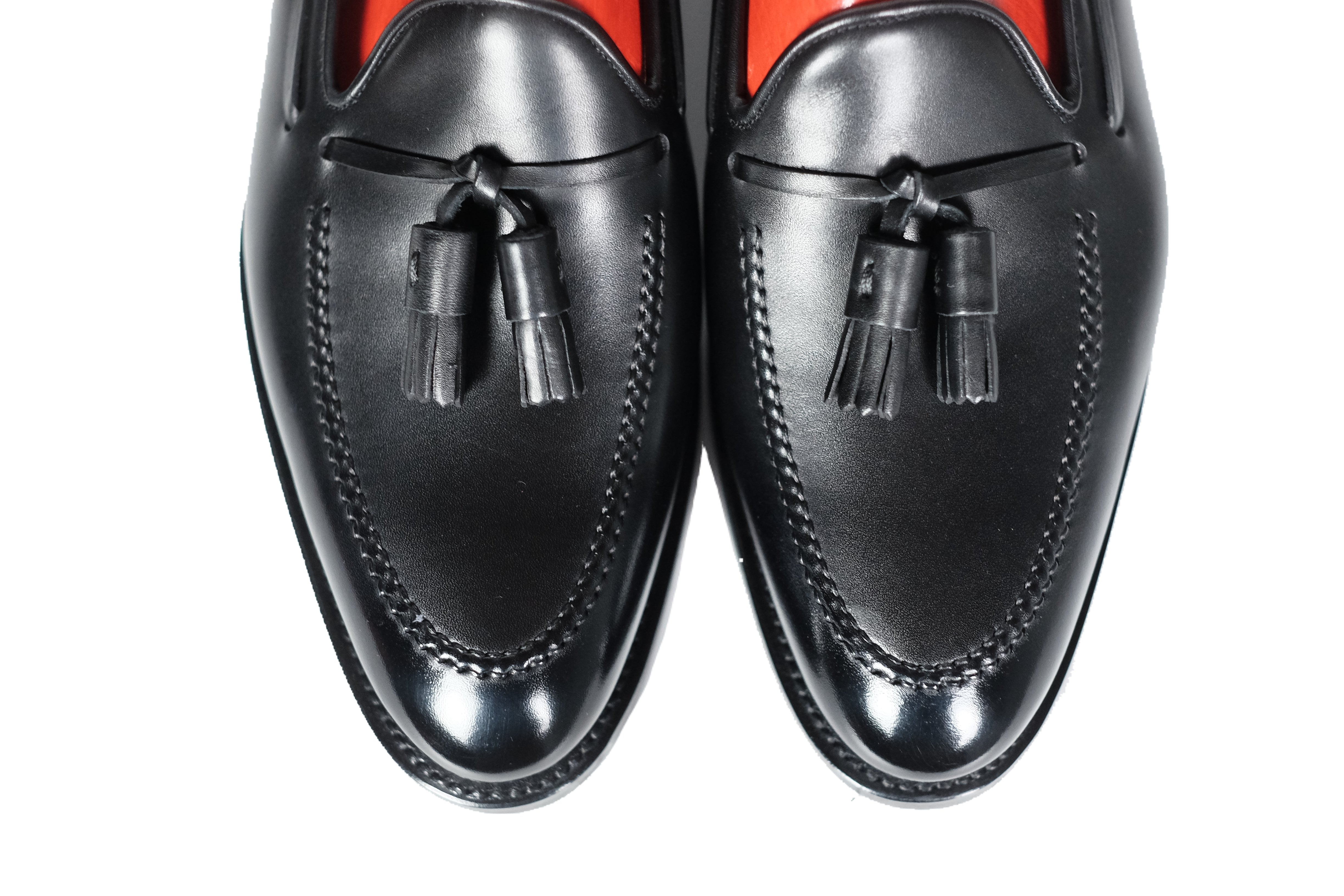 Haller - Black Calf-Tassel Loafers-J.FitzPatrick Footwear