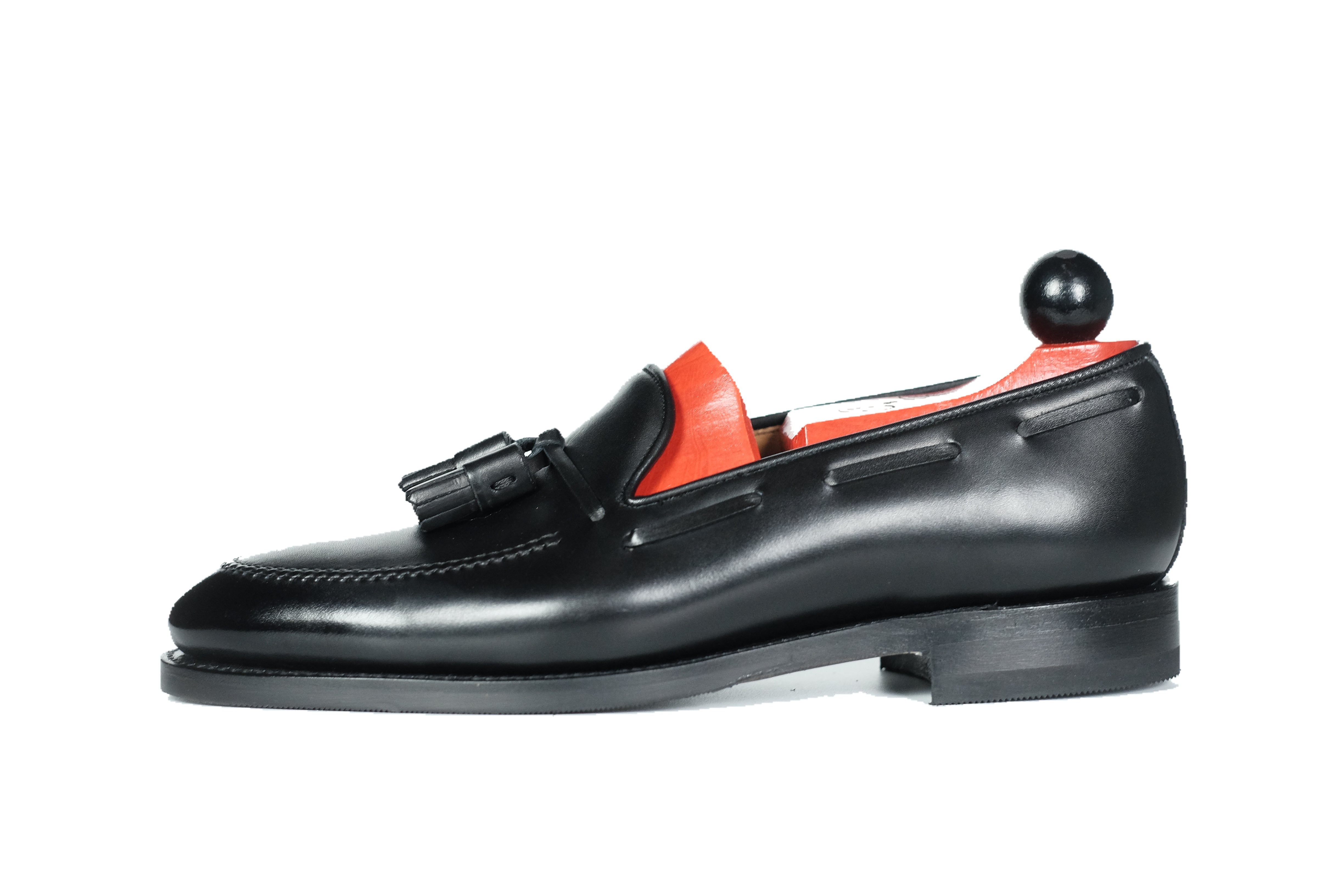 Haller - Black Calf-Tassel Loafers-J.FitzPatrick Footwear