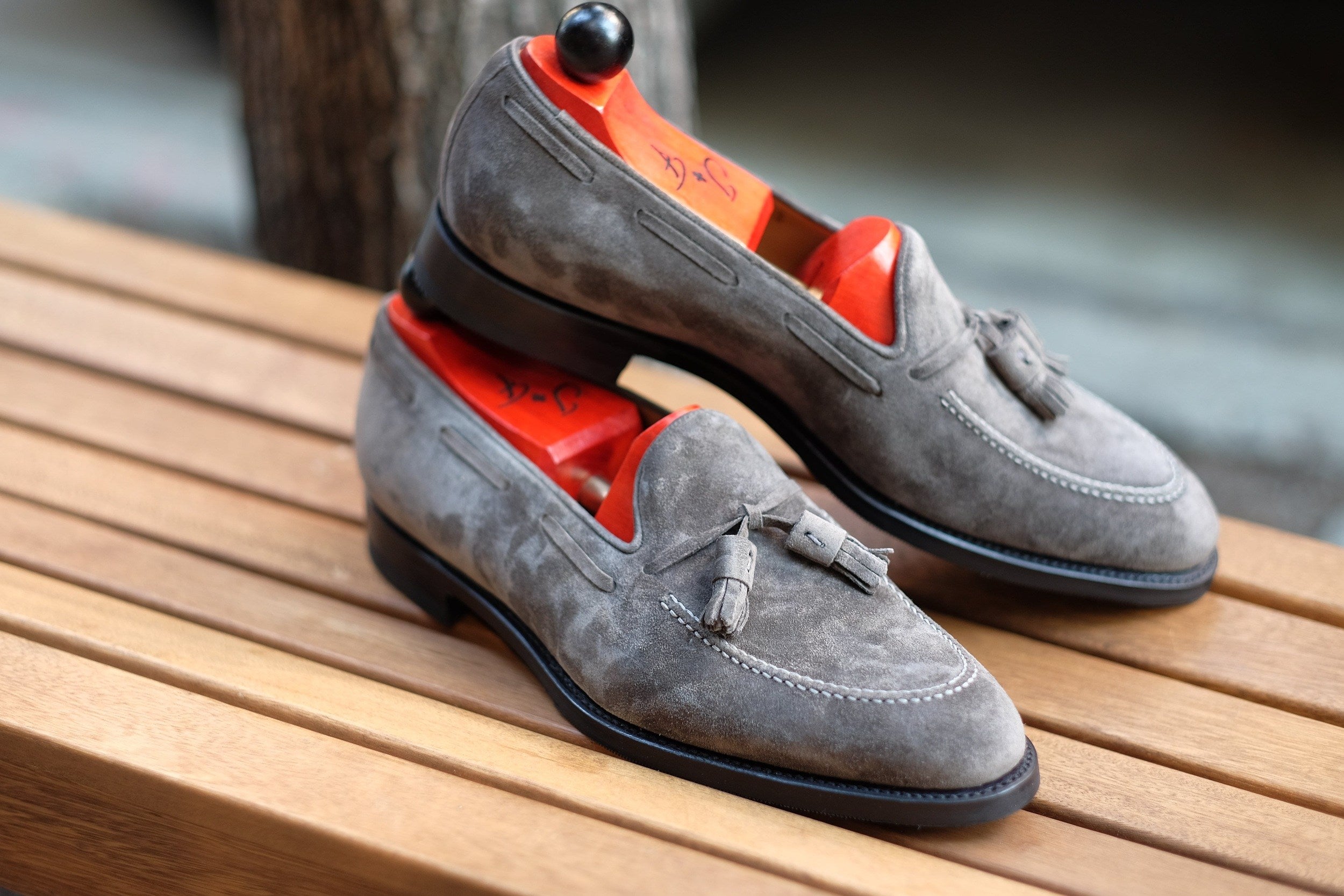 Haller - Storm Suede-Tassel Loafers-J.FitzPatrick Footwear