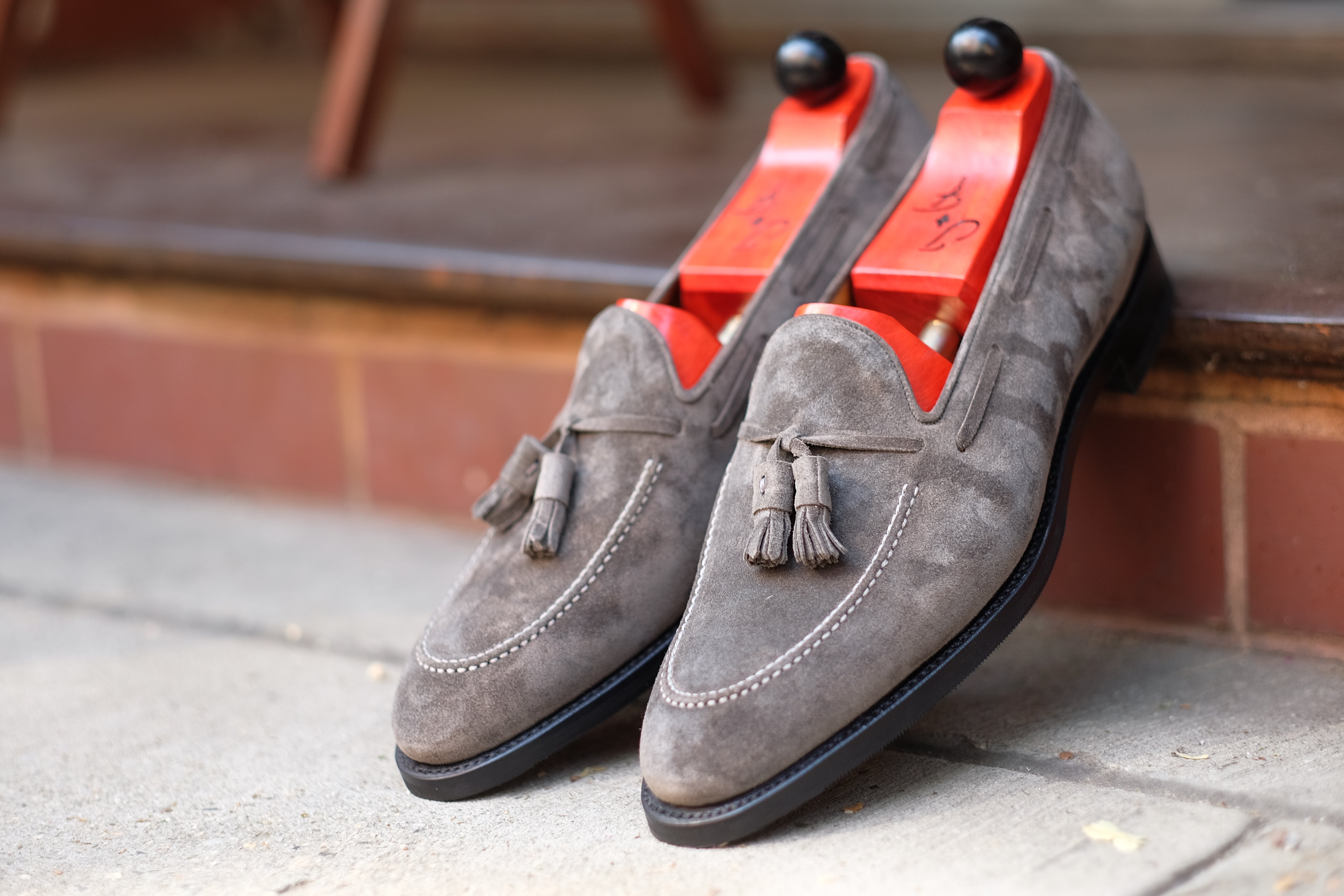 Haller - Storm Suede-Tassel Loafers-J.FitzPatrick Footwear