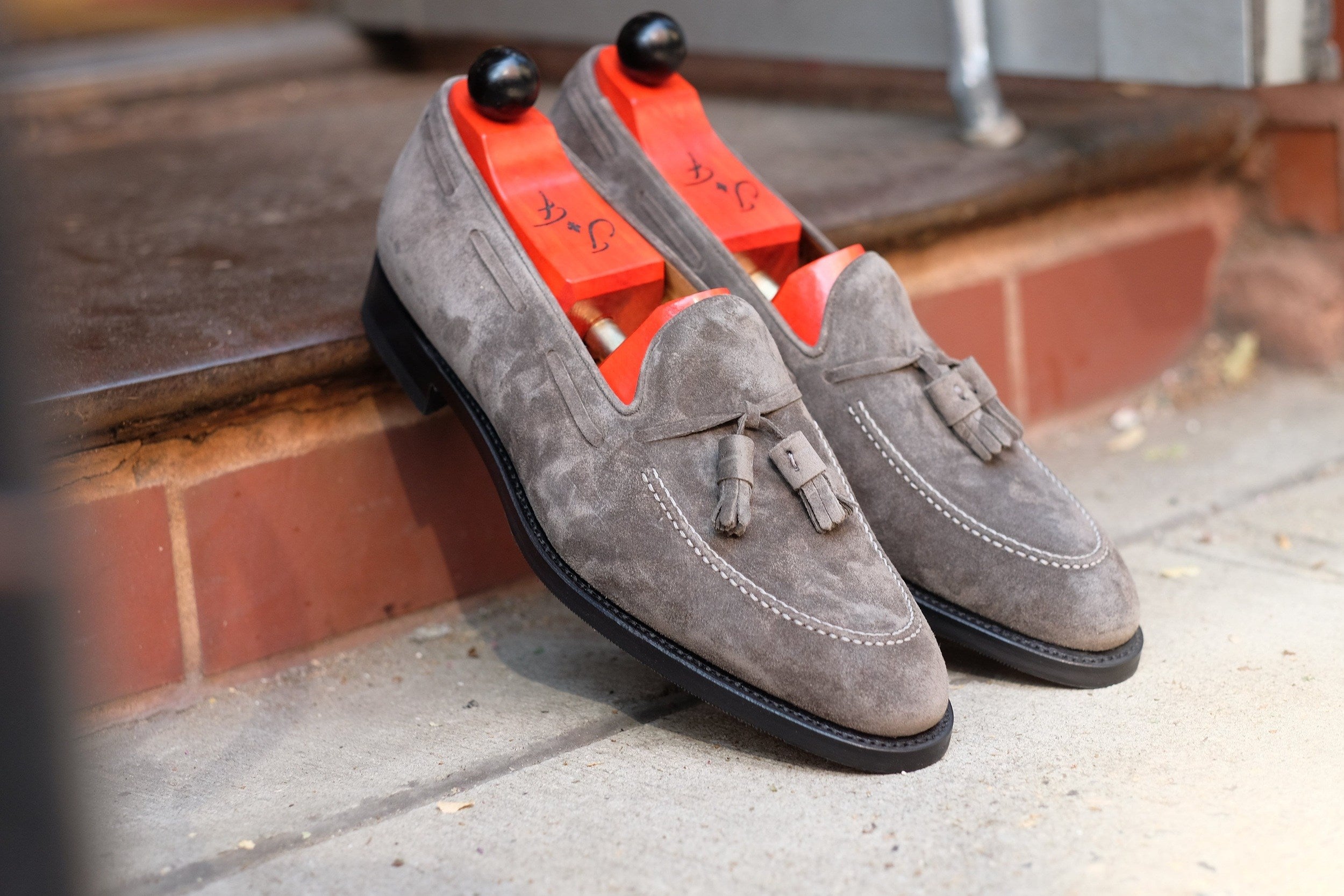 Haller - Storm Suede-Tassel Loafers-J.FitzPatrick Footwear