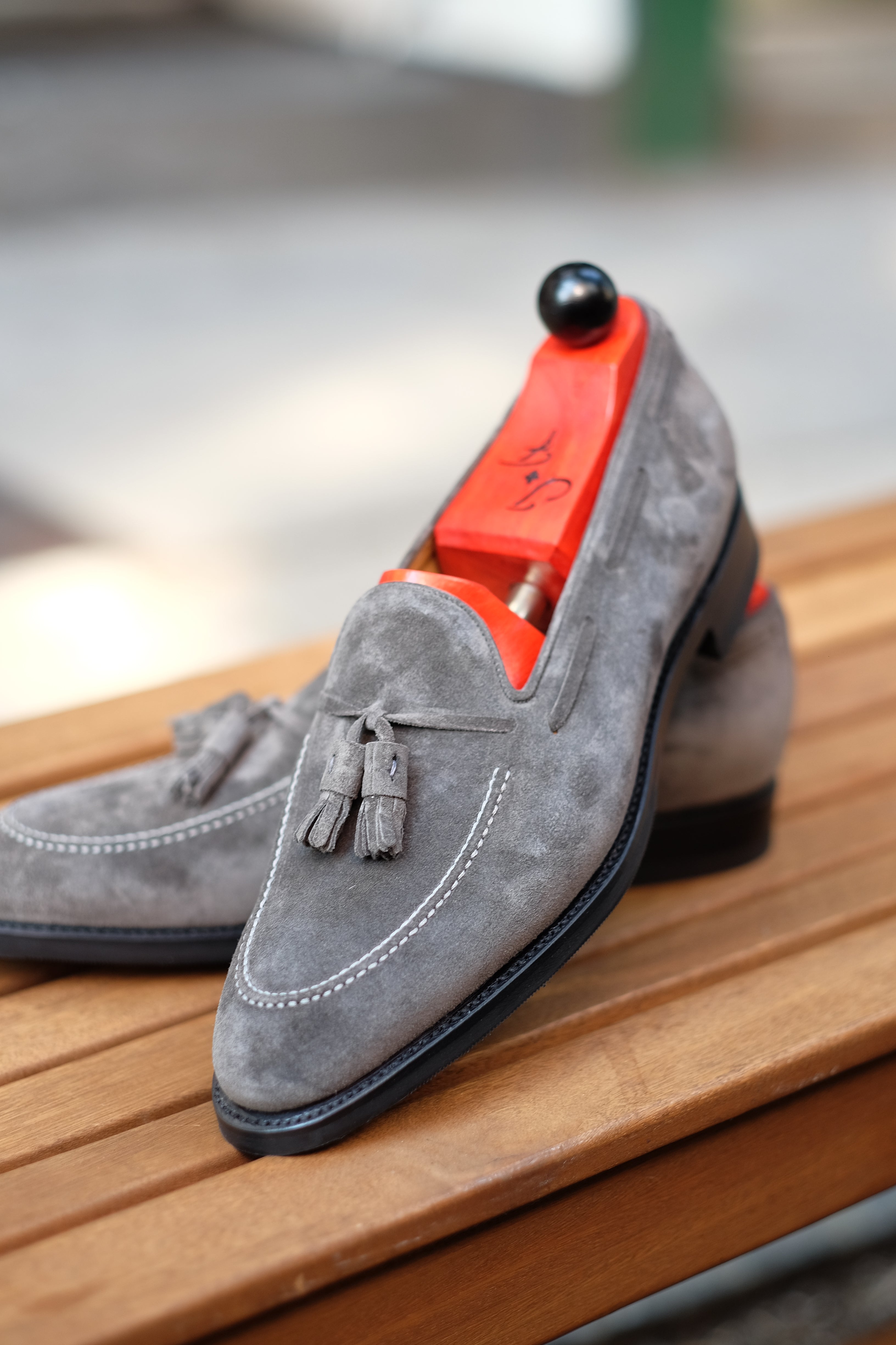 Haller - Storm Suede-Tassel Loafers-J.FitzPatrick Footwear