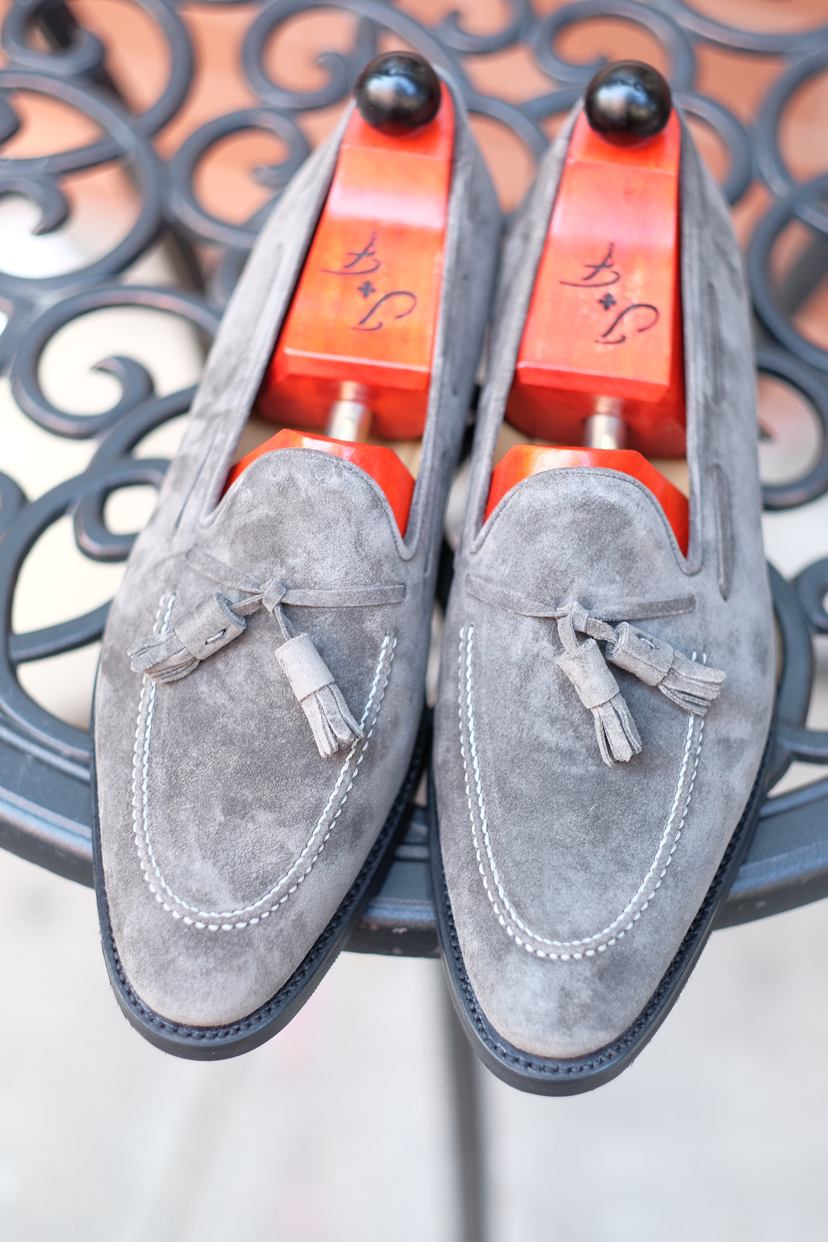 Haller - Storm Suede-Tassel Loafers-J.FitzPatrick Footwear