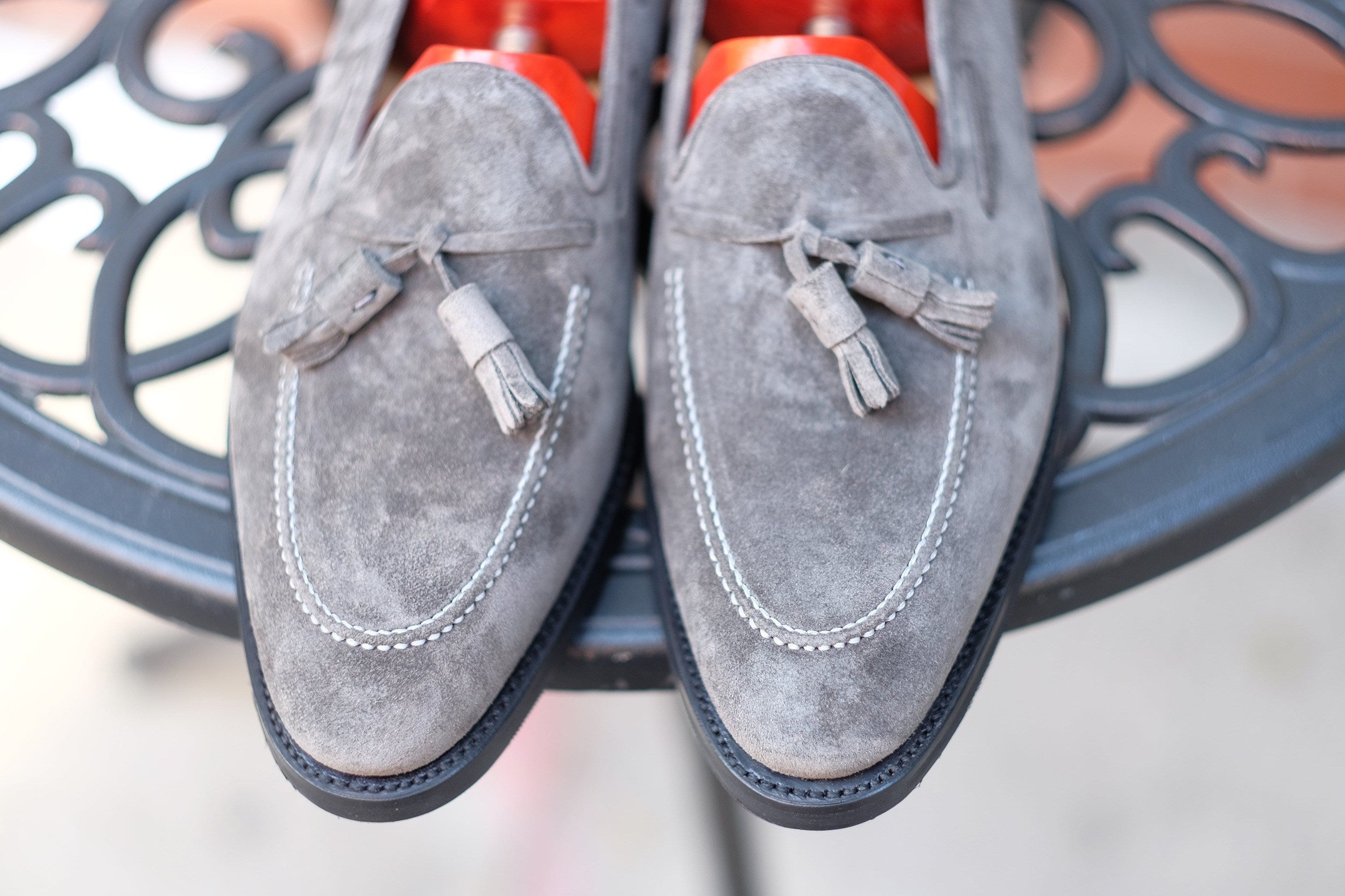 Haller - Storm Suede-Tassel Loafers-J.FitzPatrick Footwear