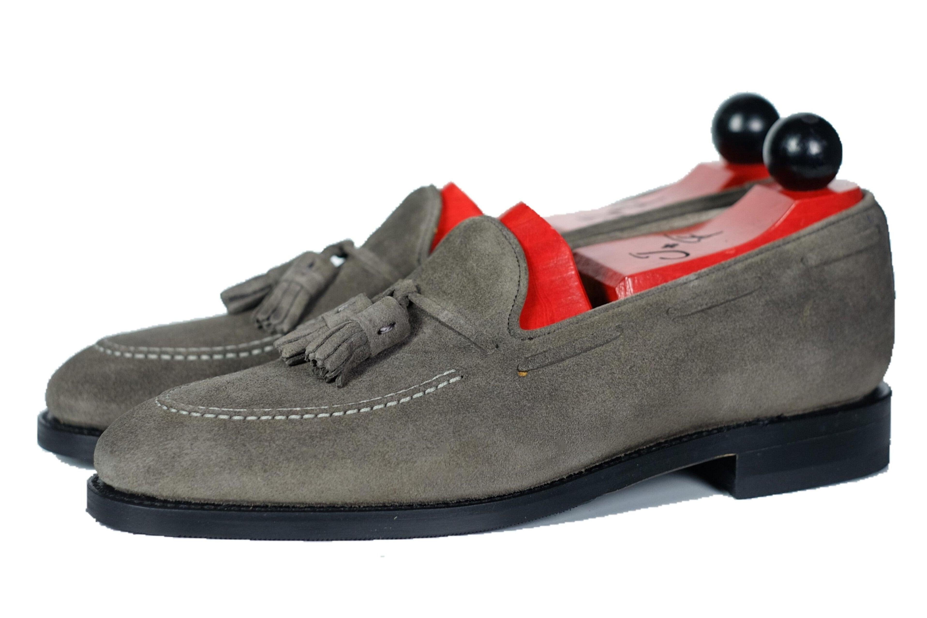 Haller - Storm Suede-Tassel Loafers-J.FitzPatrick Footwear