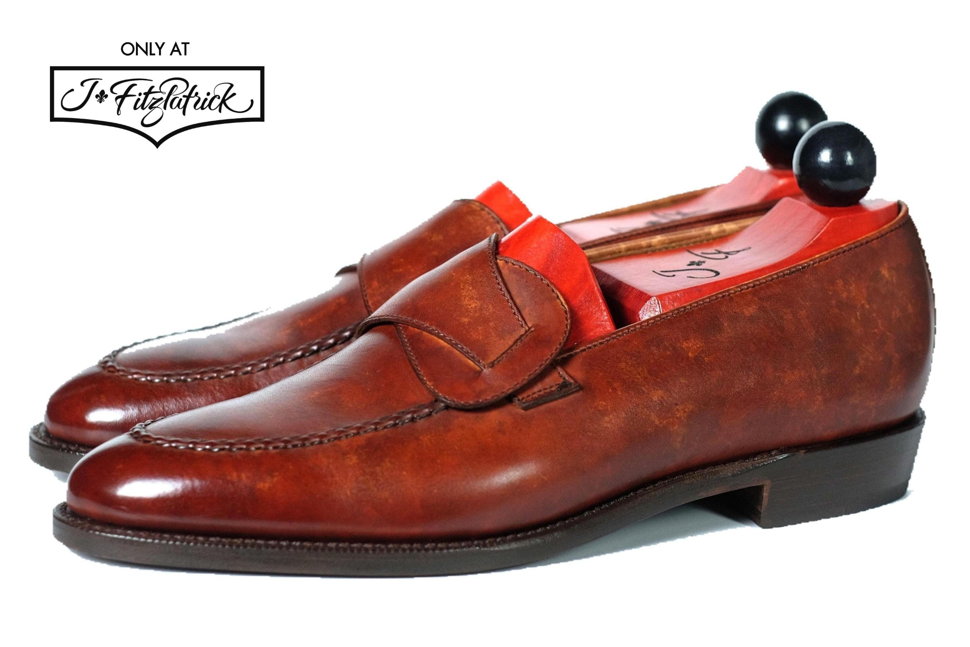 Hawthorne - Gold Marble Patina - PRE ORDER-Butterfly Loafers-J.FitzPatrick Footwear