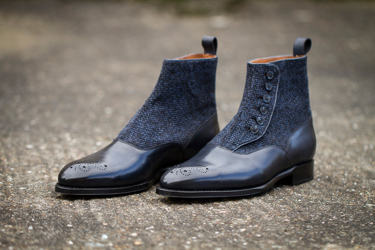 Westlake - MTO - Midnight Calf / Blue Poulsbo - NGT Last - Single Leather Sole