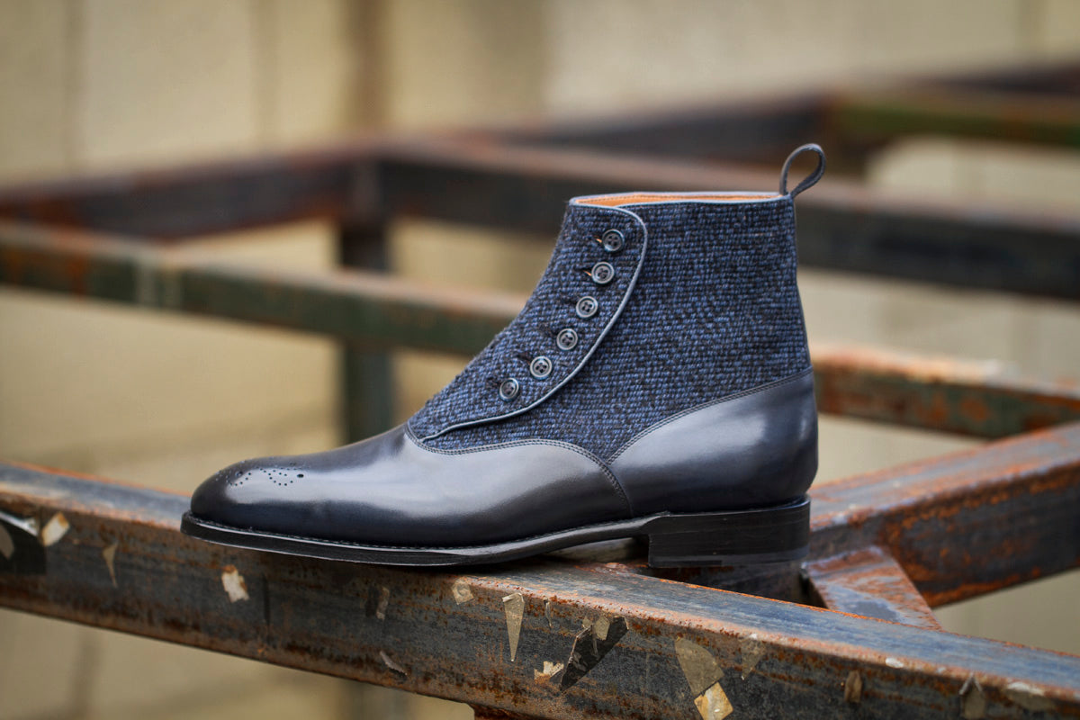 Westlake - MTO - Midnight Calf / Blue Poulsbo - NGT Last - Single Leather Sole