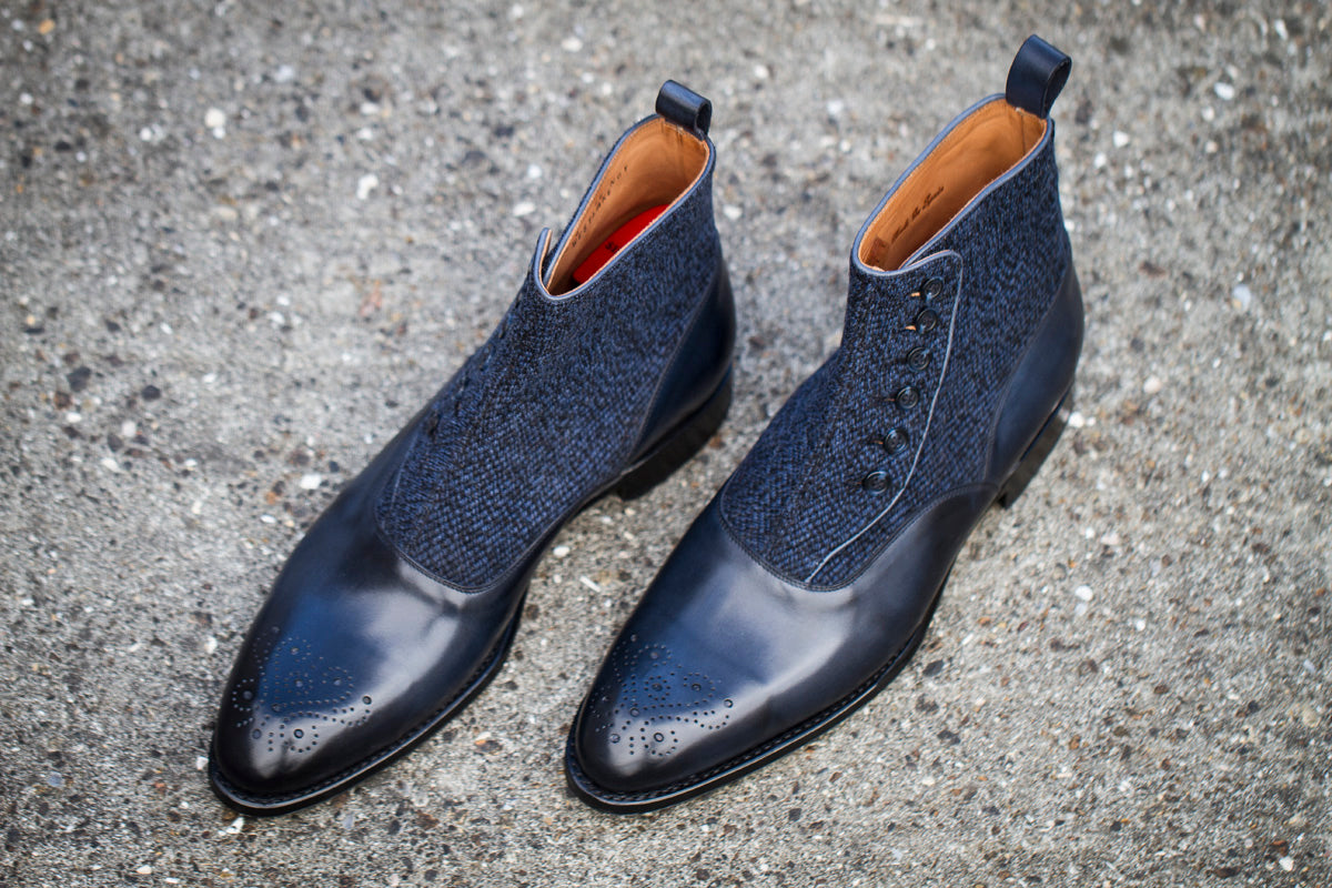 Westlake - MTO - Midnight Calf / Blue Poulsbo - NGT Last - Single Leather Sole