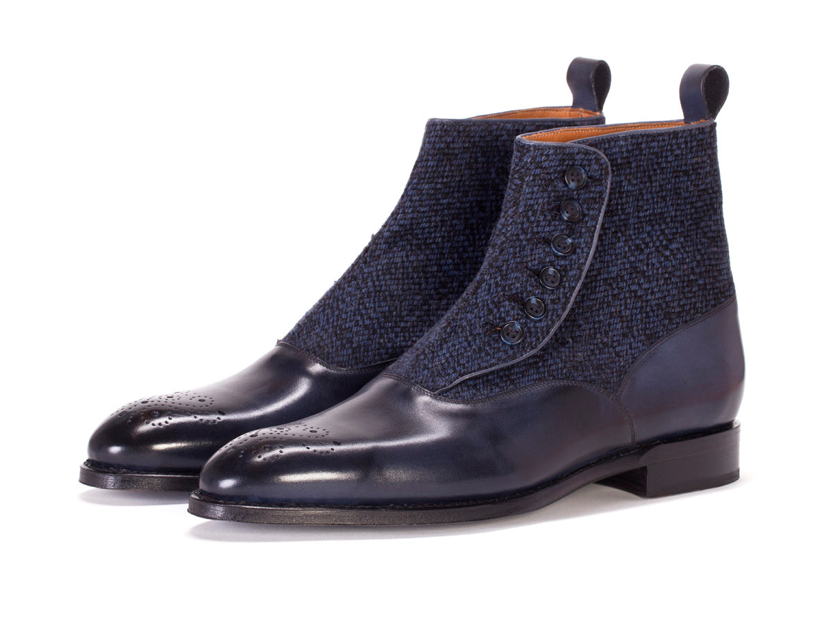 Westlake - MTO - Midnight Calf / Blue Poulsbo - NGT Last - Single Leather Sole