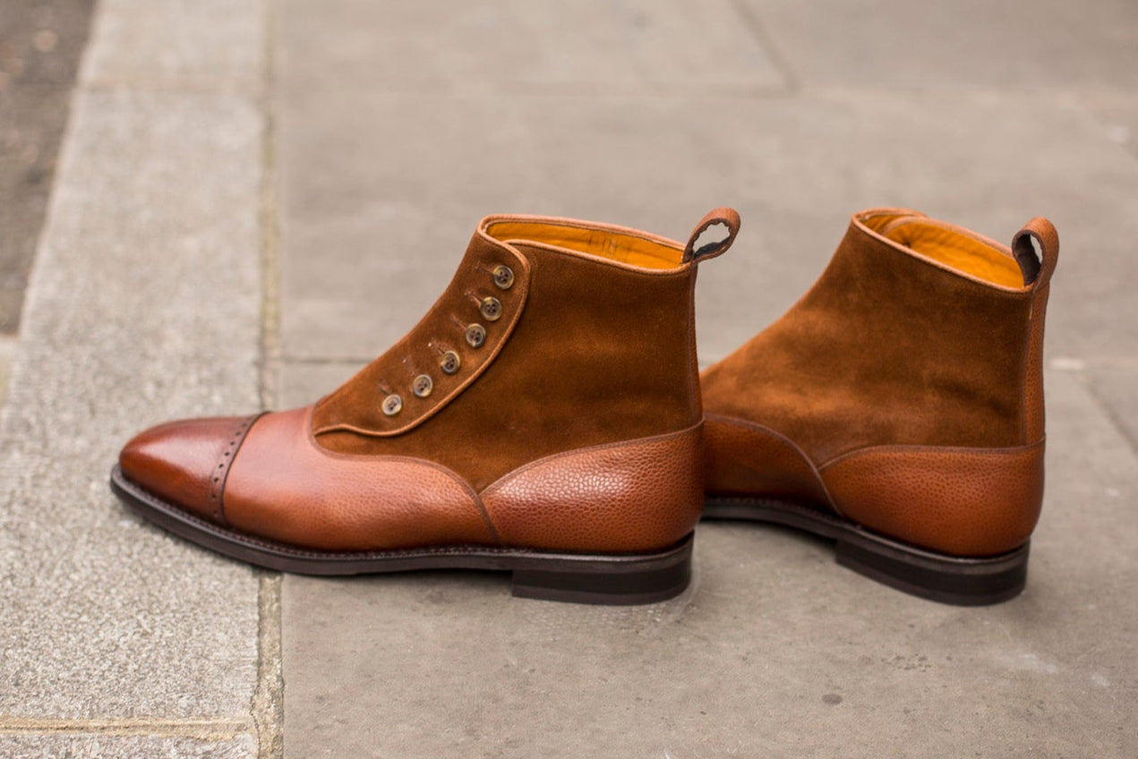 Westlake - MTO - Tan Grain / Snuff Suede - LPB Last - City Rubber Sole