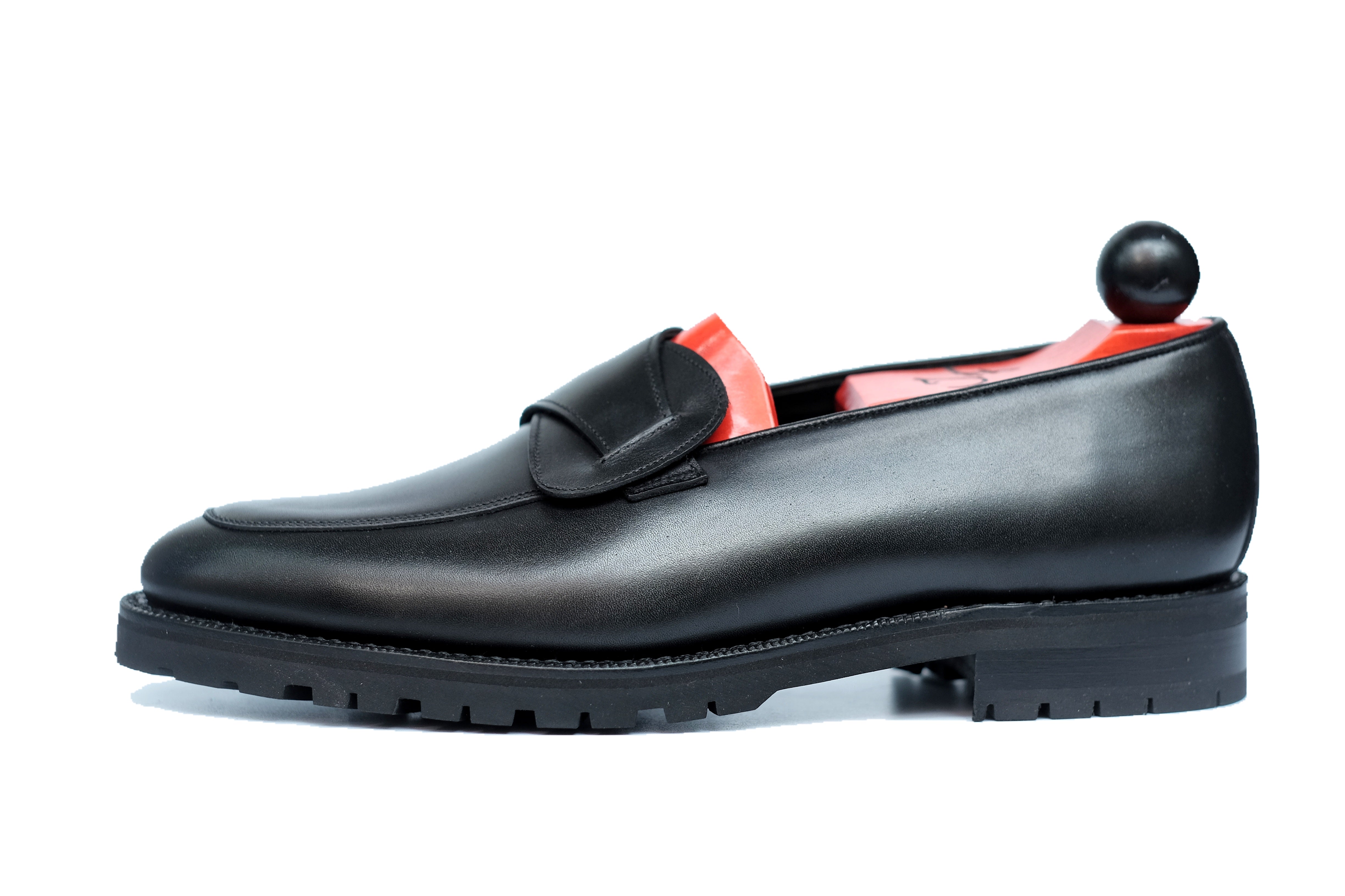 Meridian - Black Calf-Butterfly Loafers-J.FitzPatrick Footwear