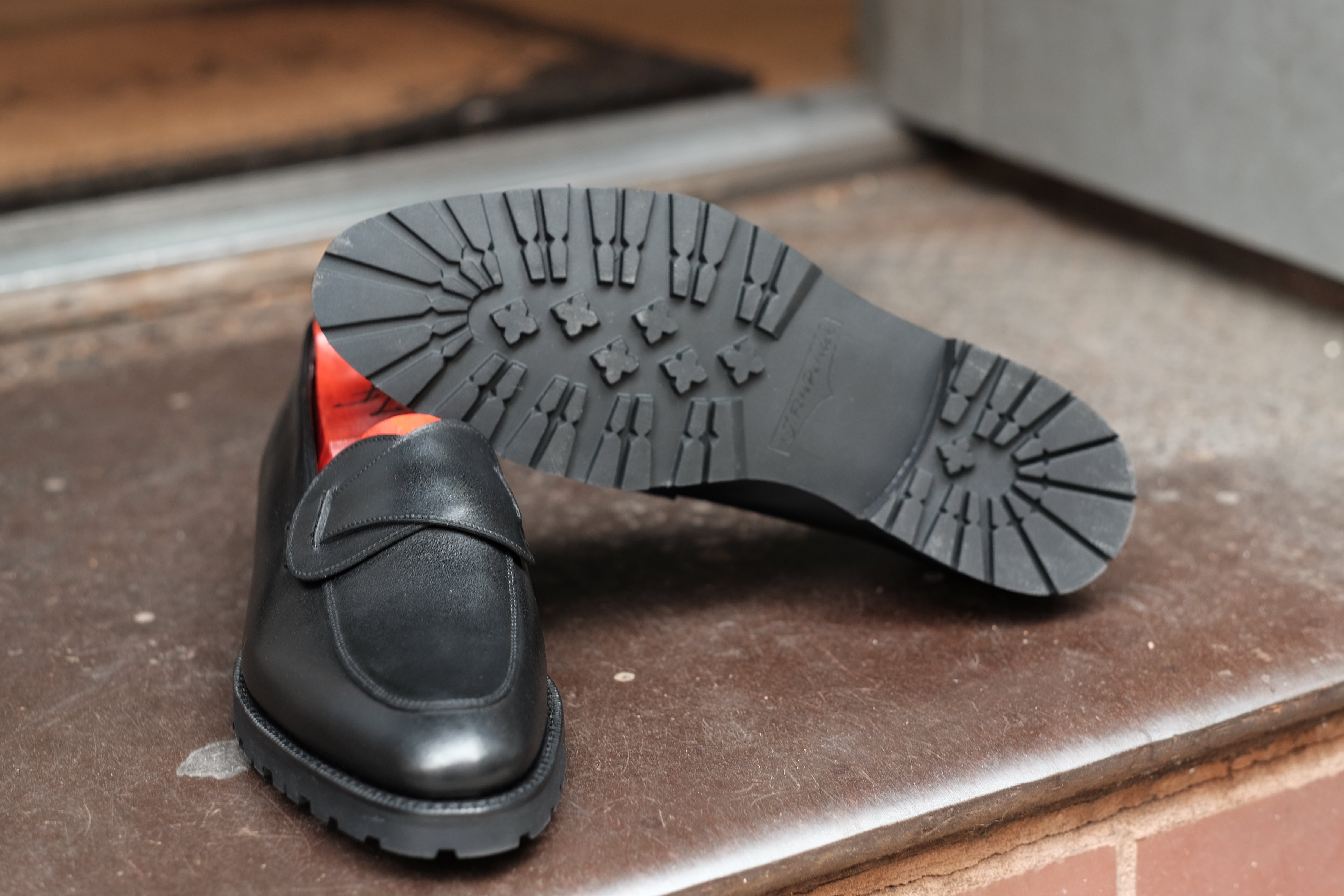 Meridian - Black Calf-Butterfly Loafers-J.FitzPatrick Footwear