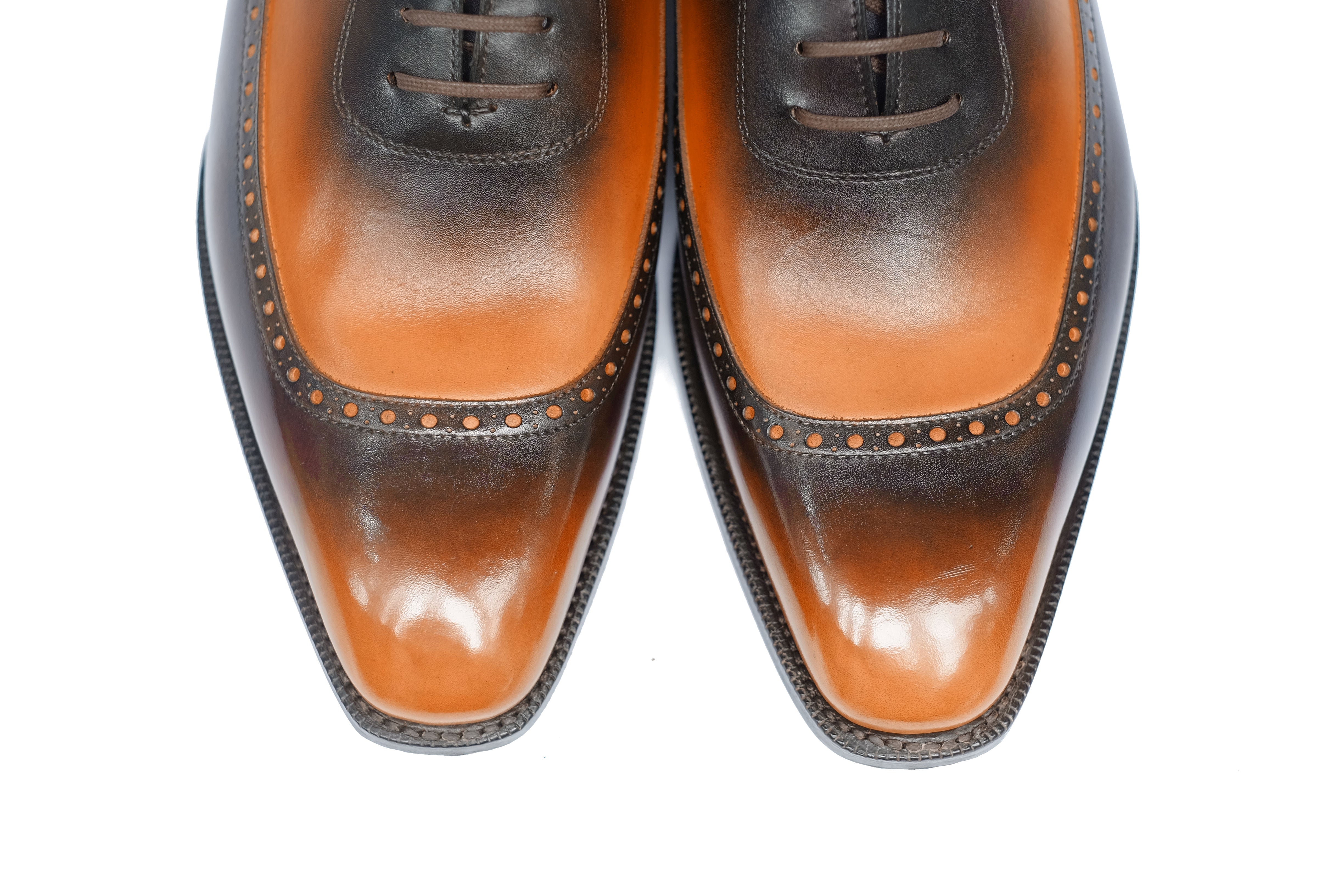 Patina Caramel - MTO - Sebastien-Made To Order Oxfords Custom Patina-J.FitzPatrick Footwear