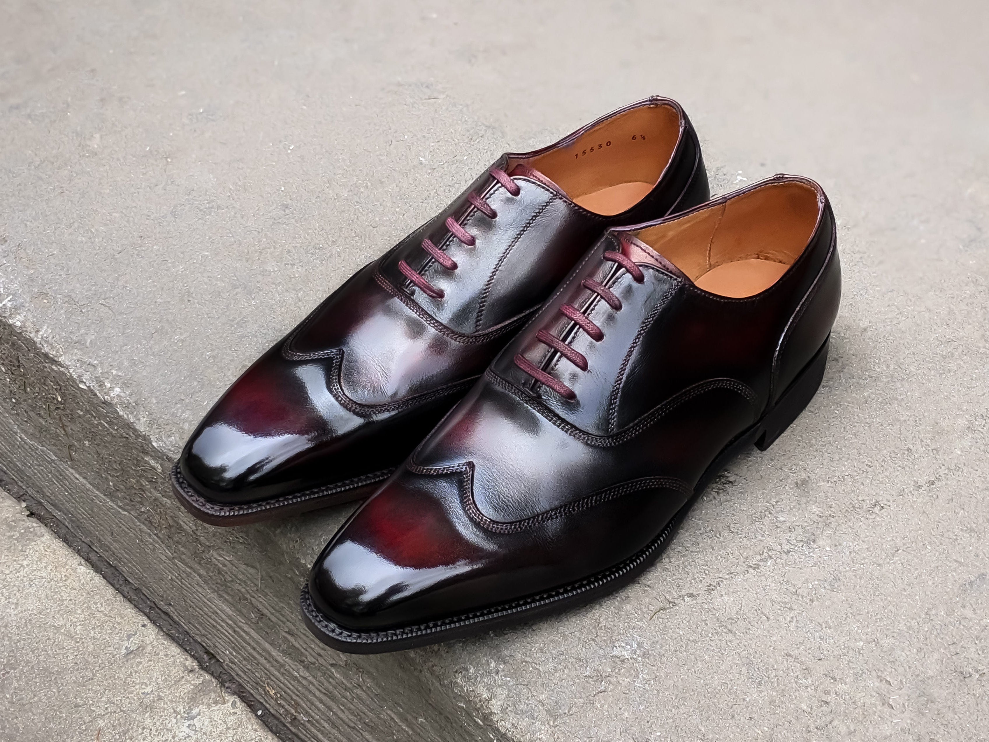 Patina Comte Dracule - MTO - Pullman-Made To Order Oxfords Custom Patina-J.FitzPatrick Footwear