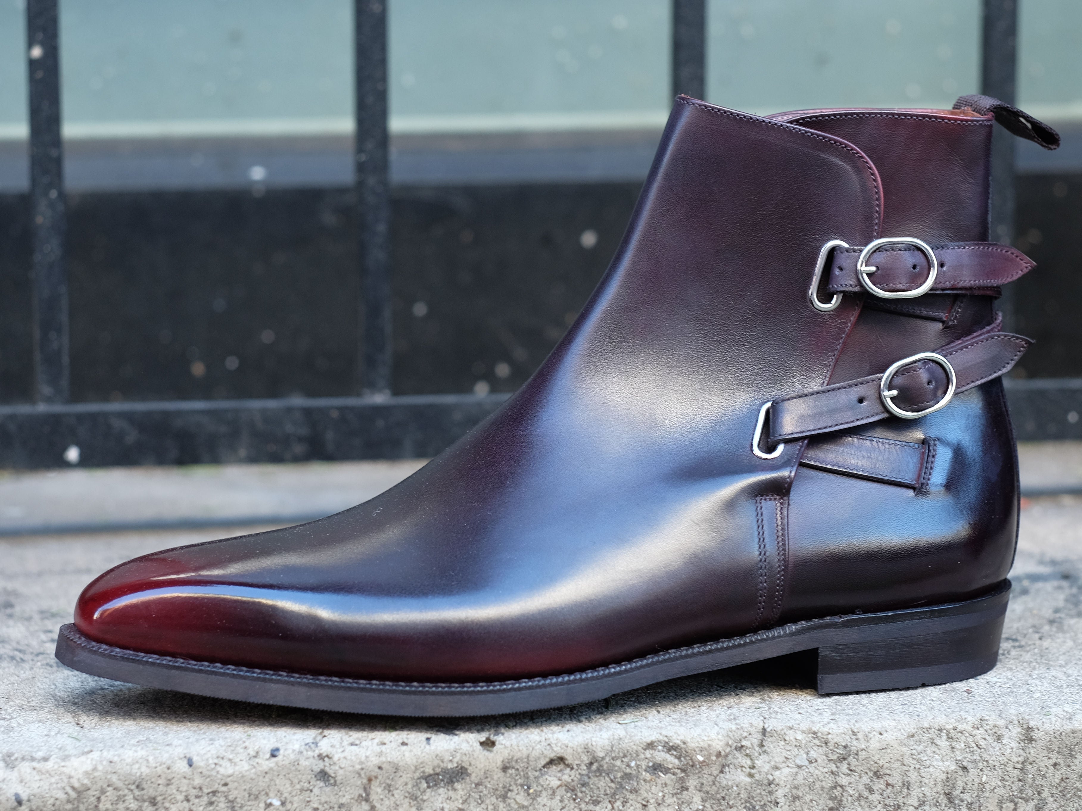 Patina Ember - MTO - Genesee-Made To Order Jodhpur Boots-J.FitzPatrick Footwear