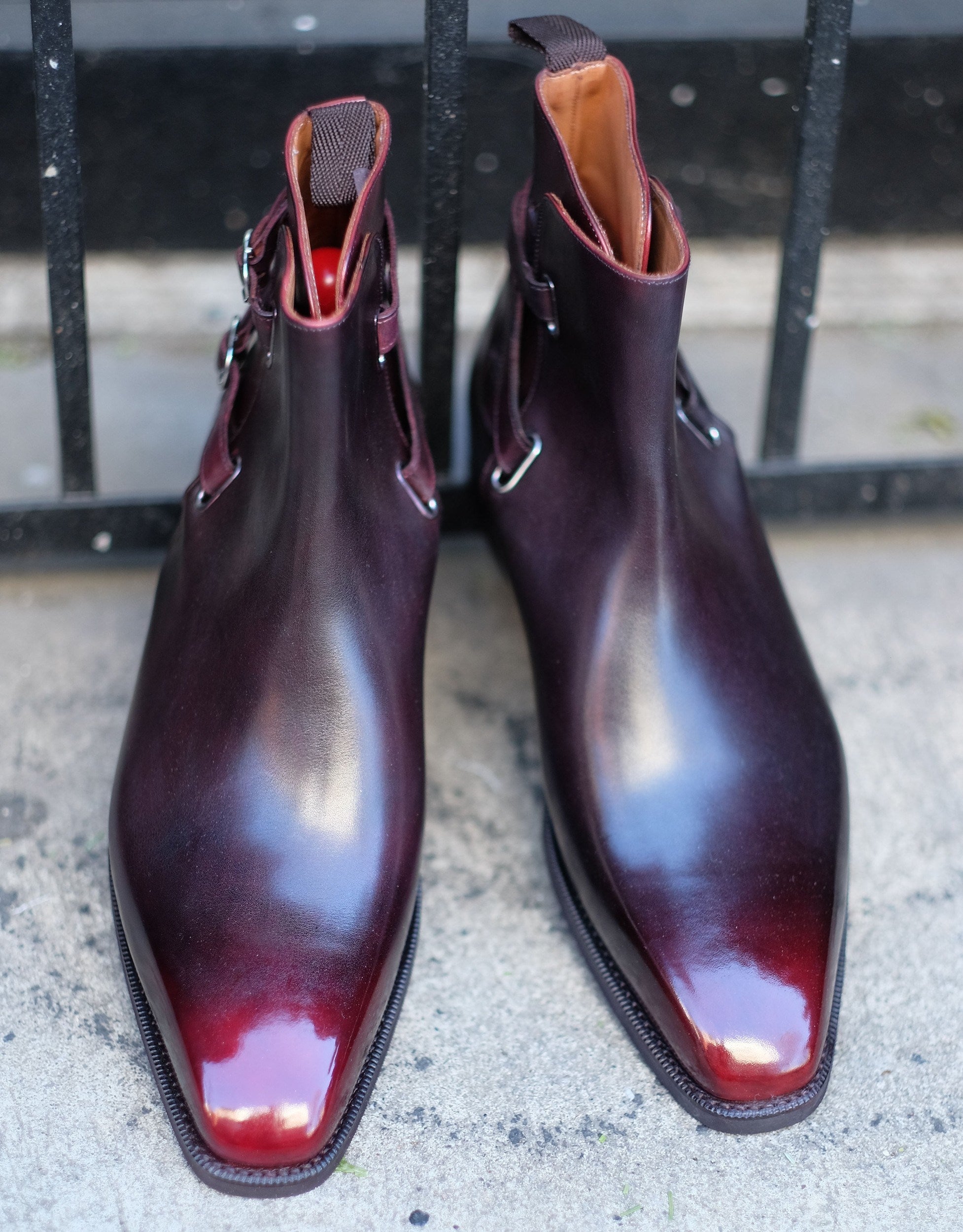 Patina Ember - MTO - Genesee-Made To Order Jodhpur Boots-J.FitzPatrick Footwear