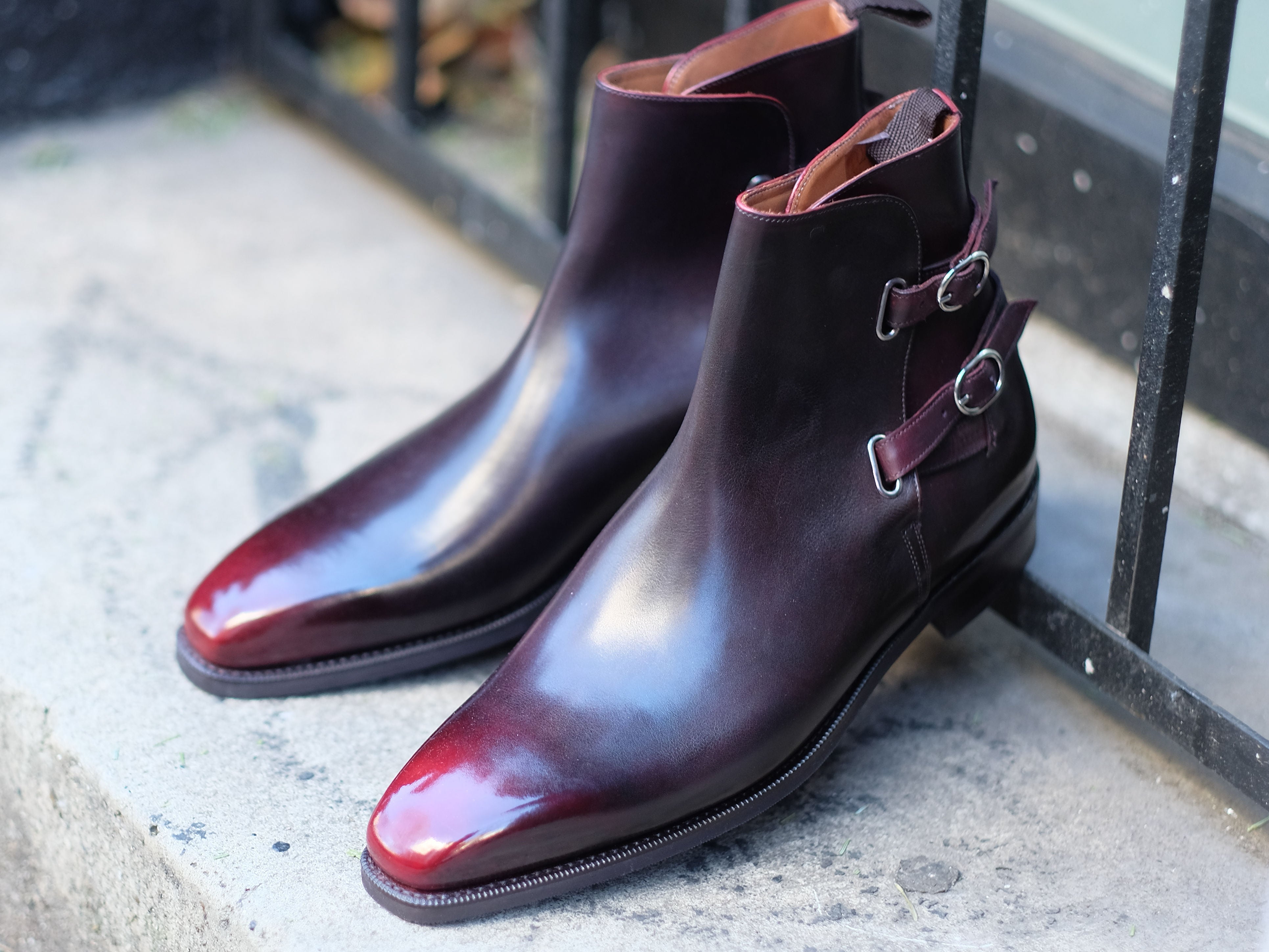Patina Ember - MTO - Genesee-Made To Order Jodhpur Boots-J.FitzPatrick Footwear