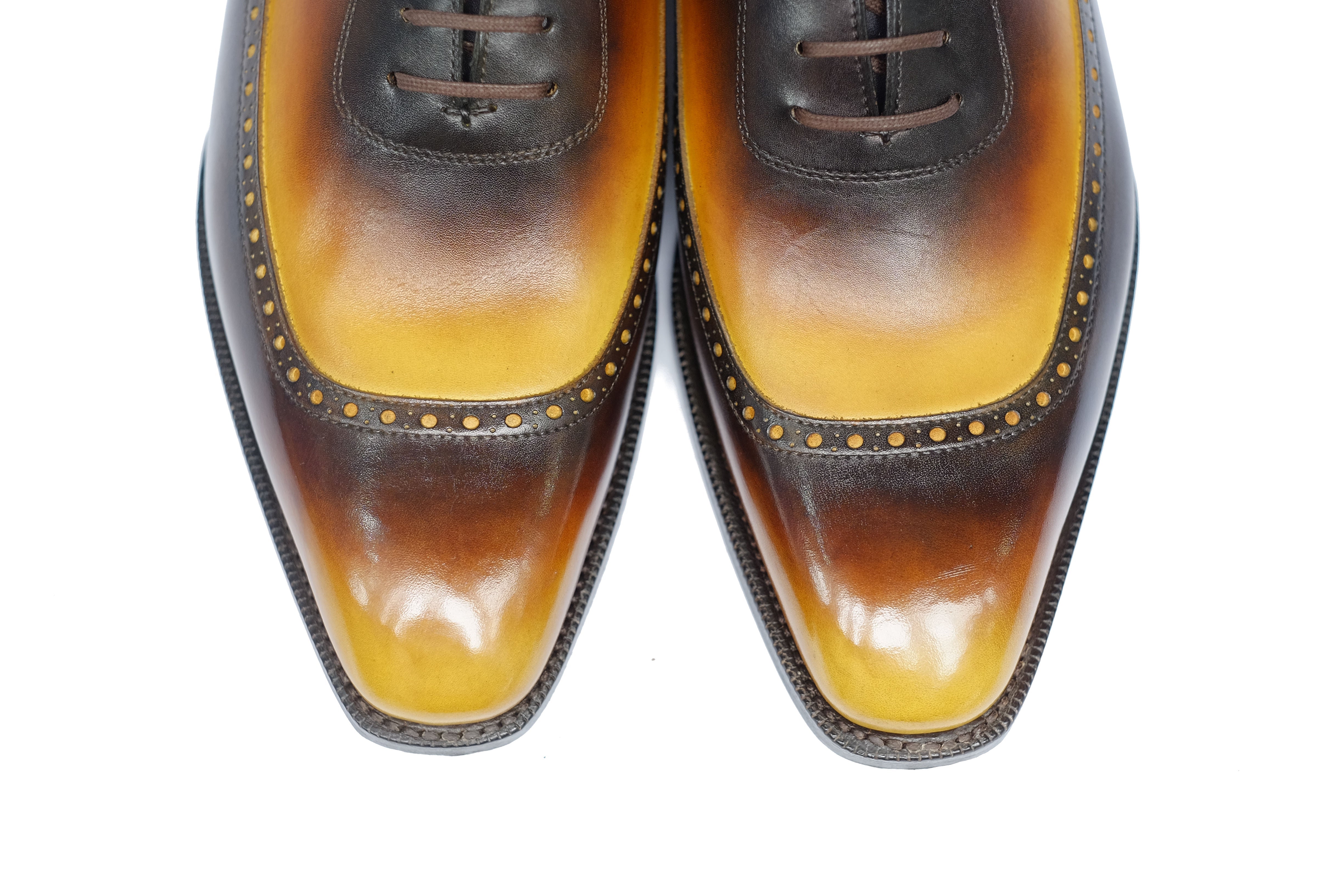 Patina Honeybee - MTO - Sebastien-Made To Order Oxfords Custom Patina-J.FitzPatrick Footwear
