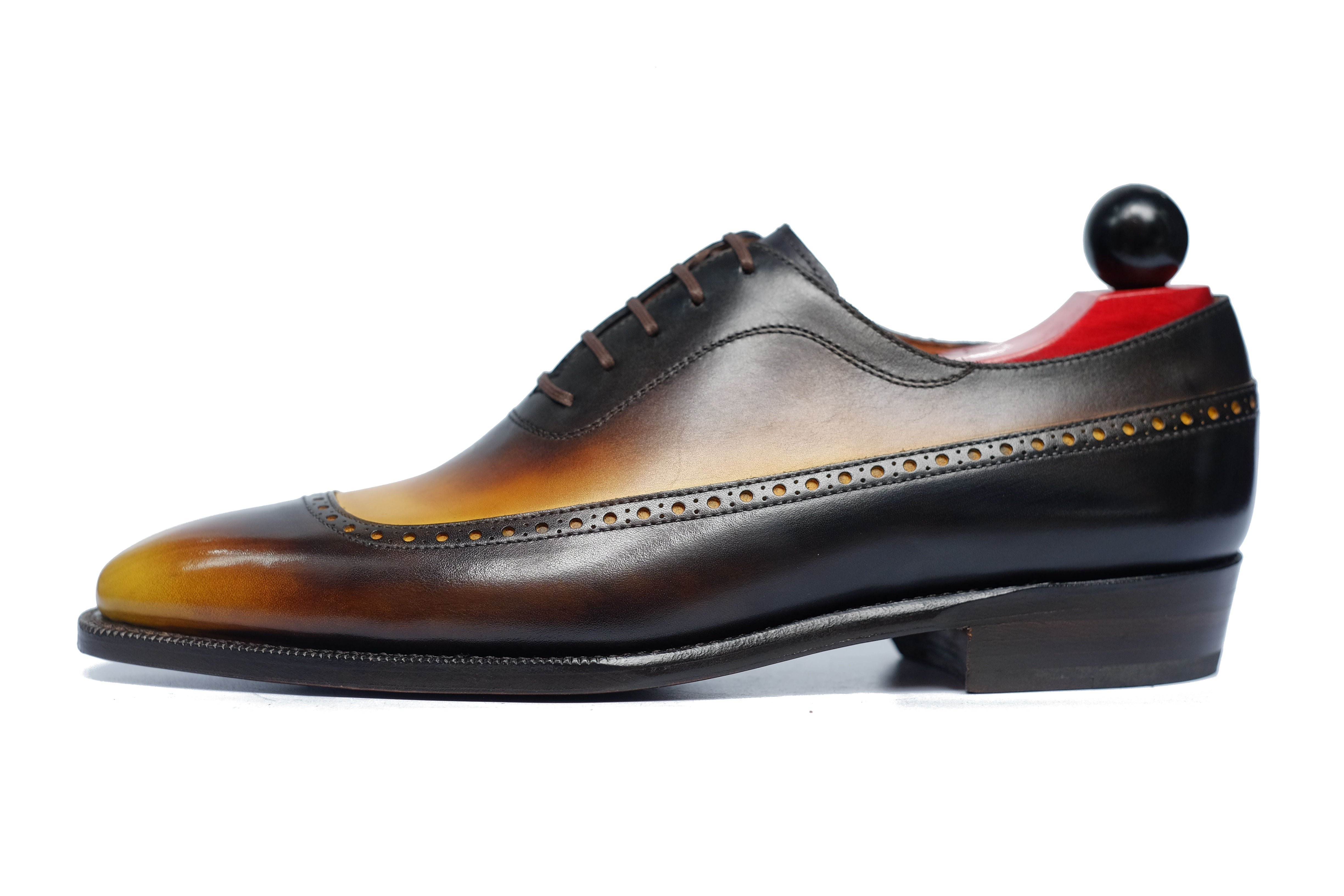 Patina Honeybee - MTO - Sebastien-Made To Order Oxfords Custom Patina-J.FitzPatrick Footwear