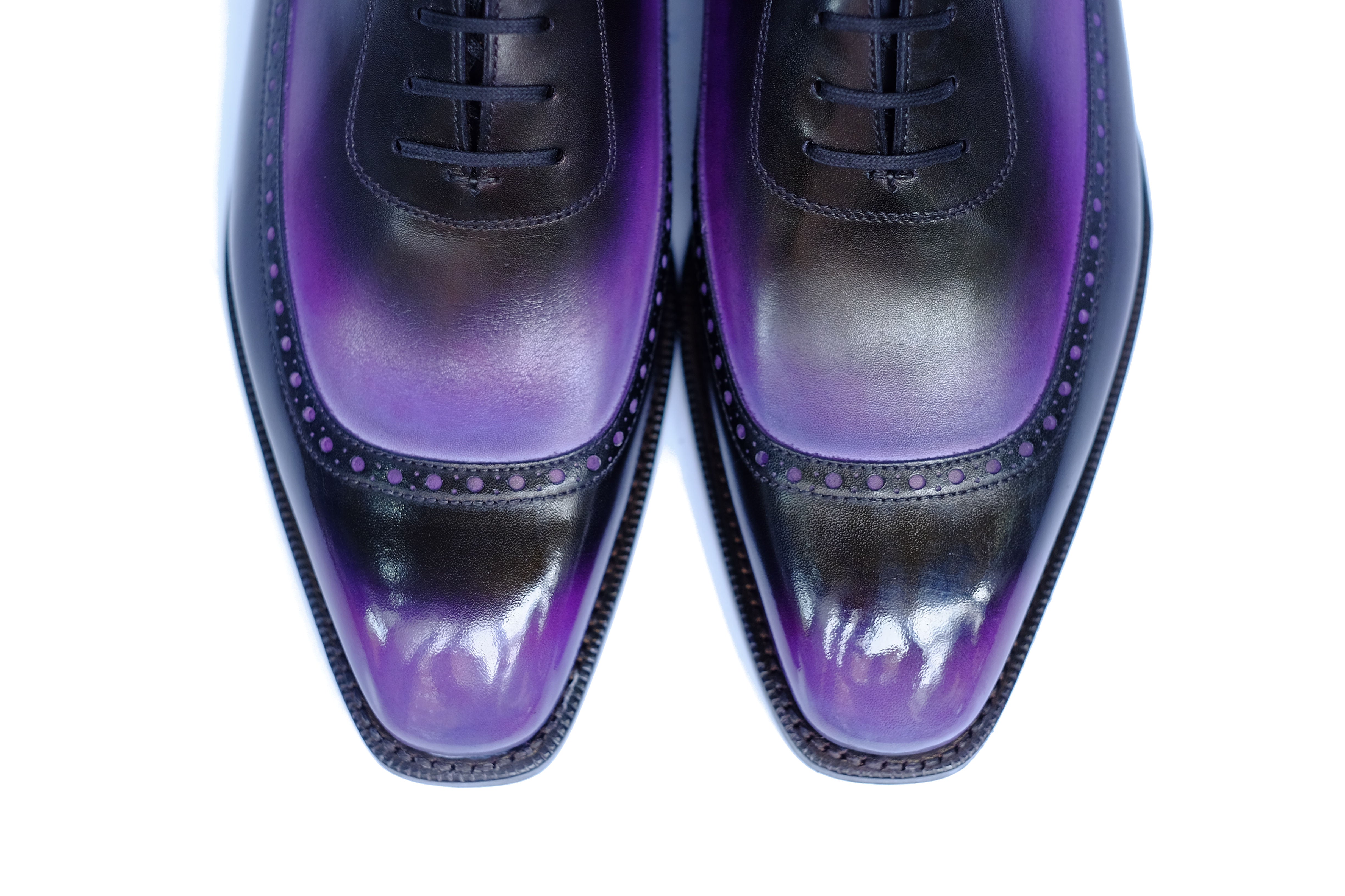 Patina Lavender Blossom - MTO - Sebastien-Made To Order Oxfords Custom Patina-J.FitzPatrick Footwear