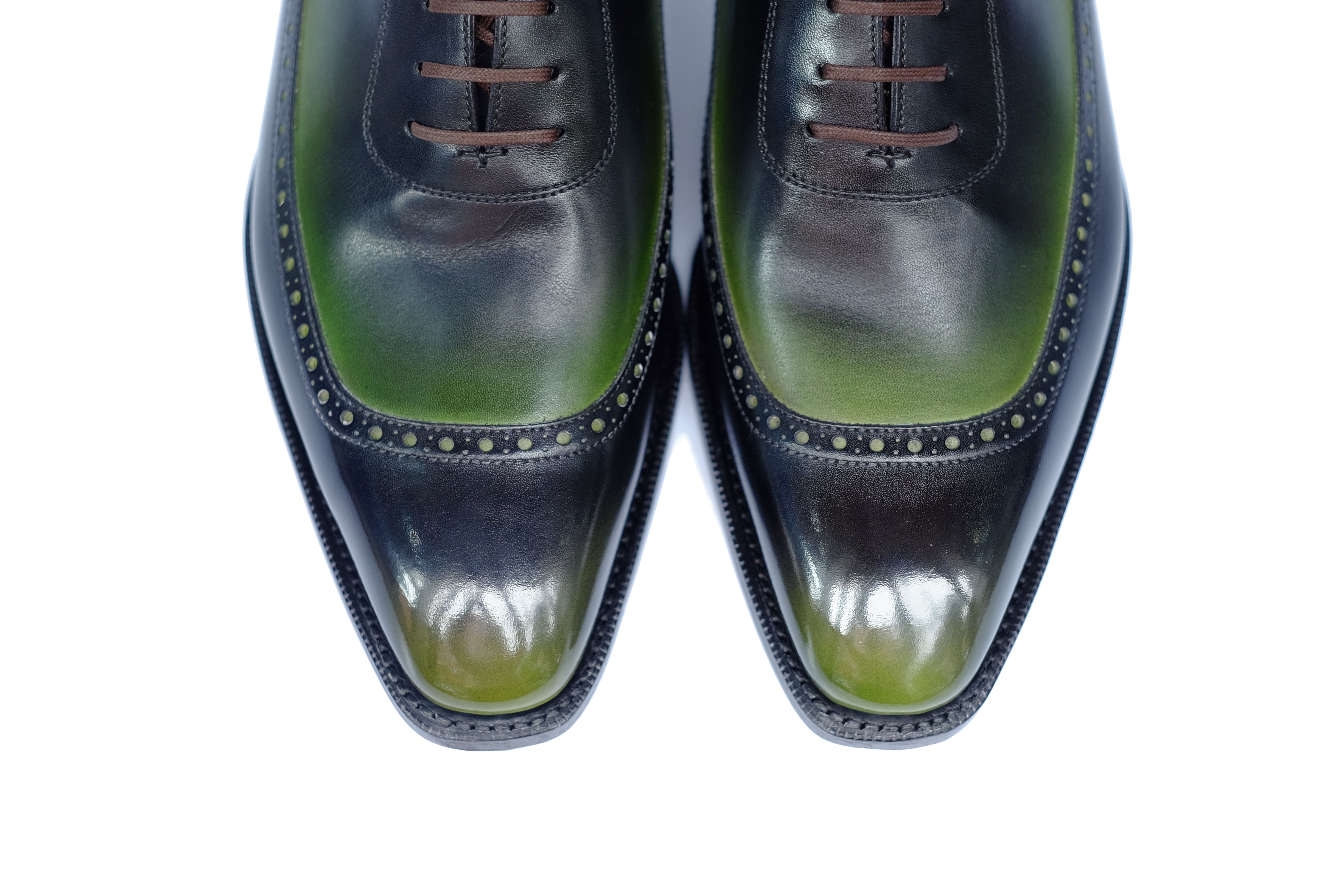Patina Olive Tree - MTO - Sebastien-Made To Order Oxfords Custom Patina-J.FitzPatrick Footwear
