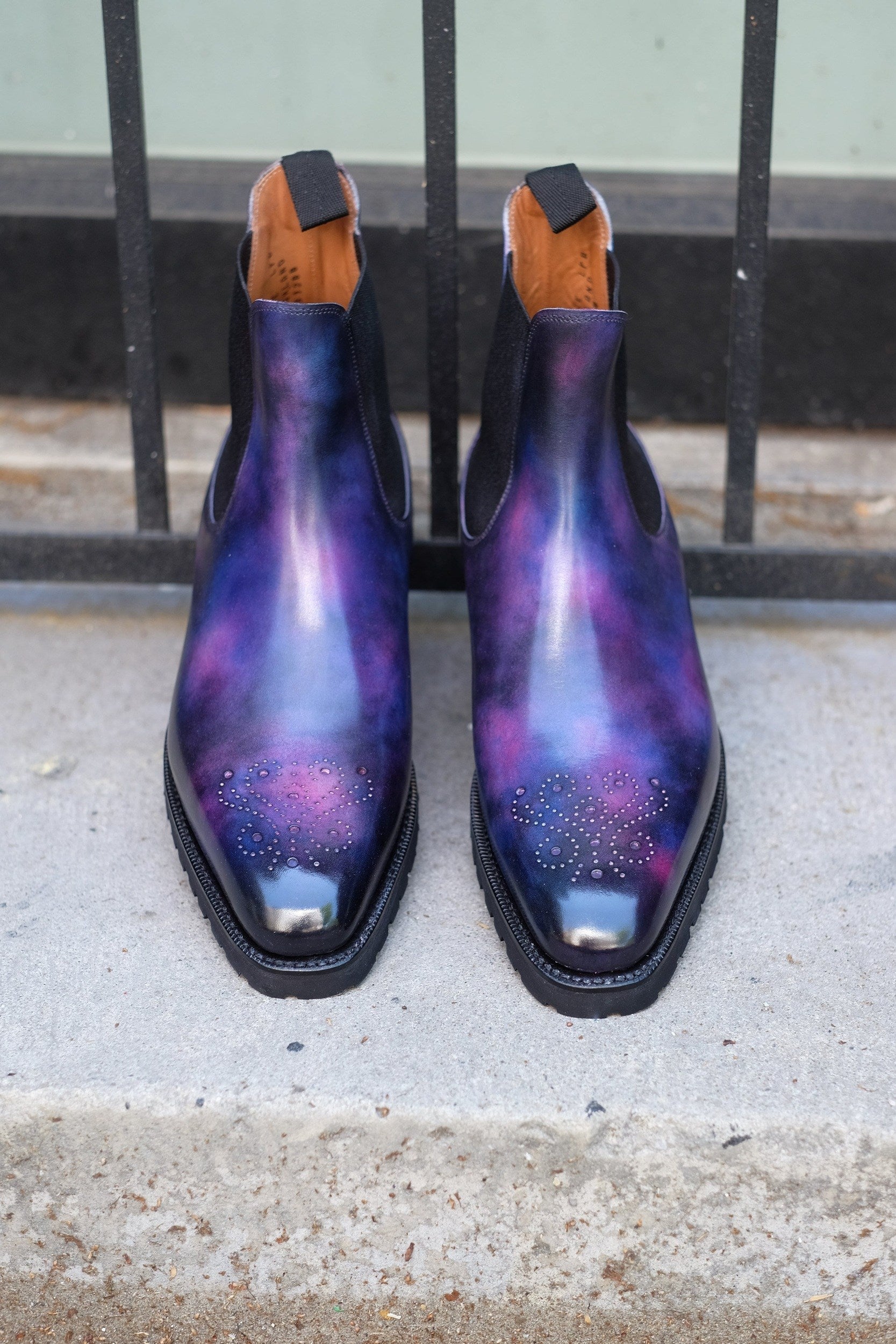 Patina Pyrenea - MTO - Highland-Made To Order Chelsea Boots-J.FitzPatrick Footwear
