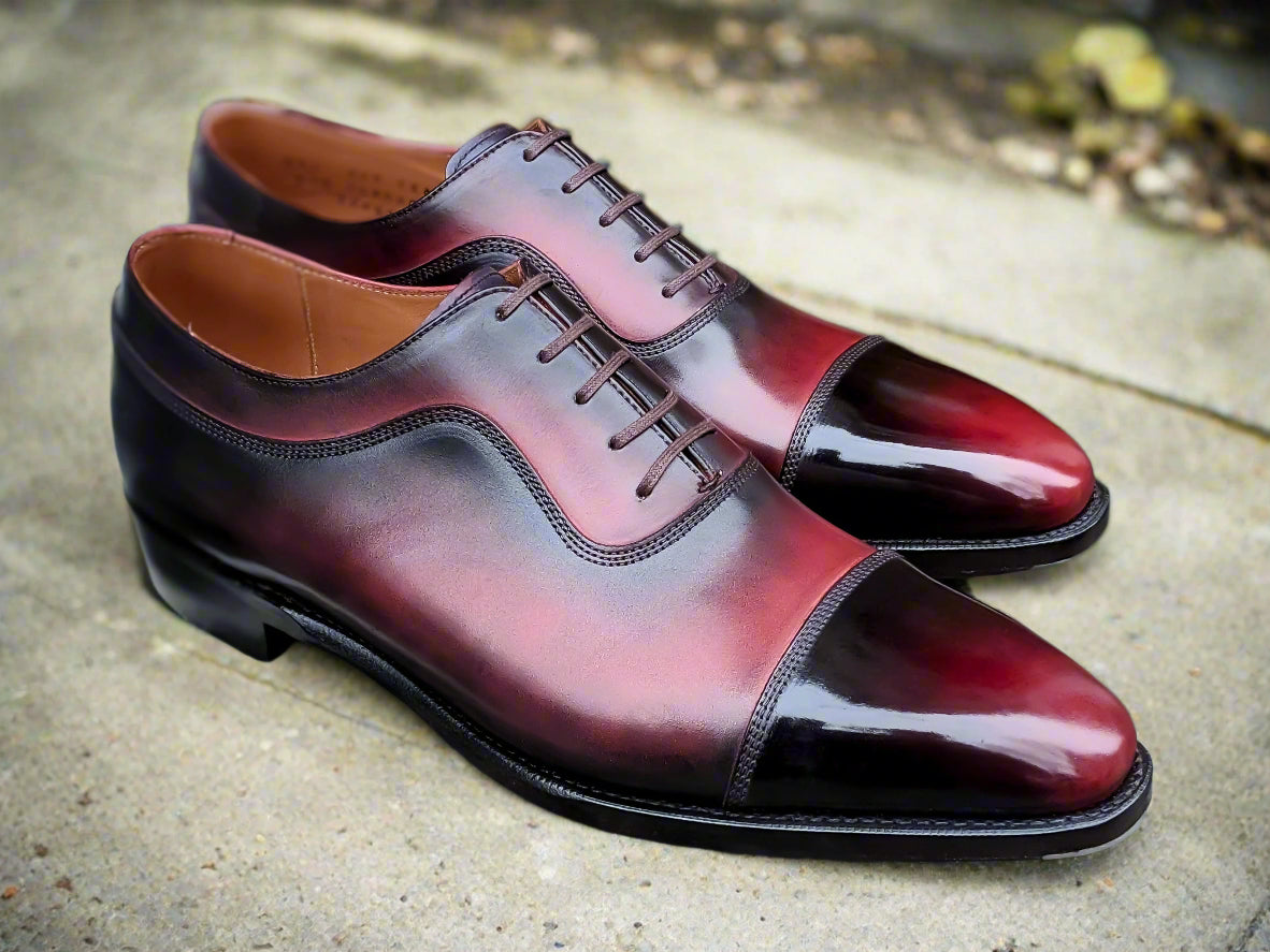 Patina Ruby - MTO - Woodway-Made To Order Oxfords Custom Patina-J.FitzPatrick Footwear