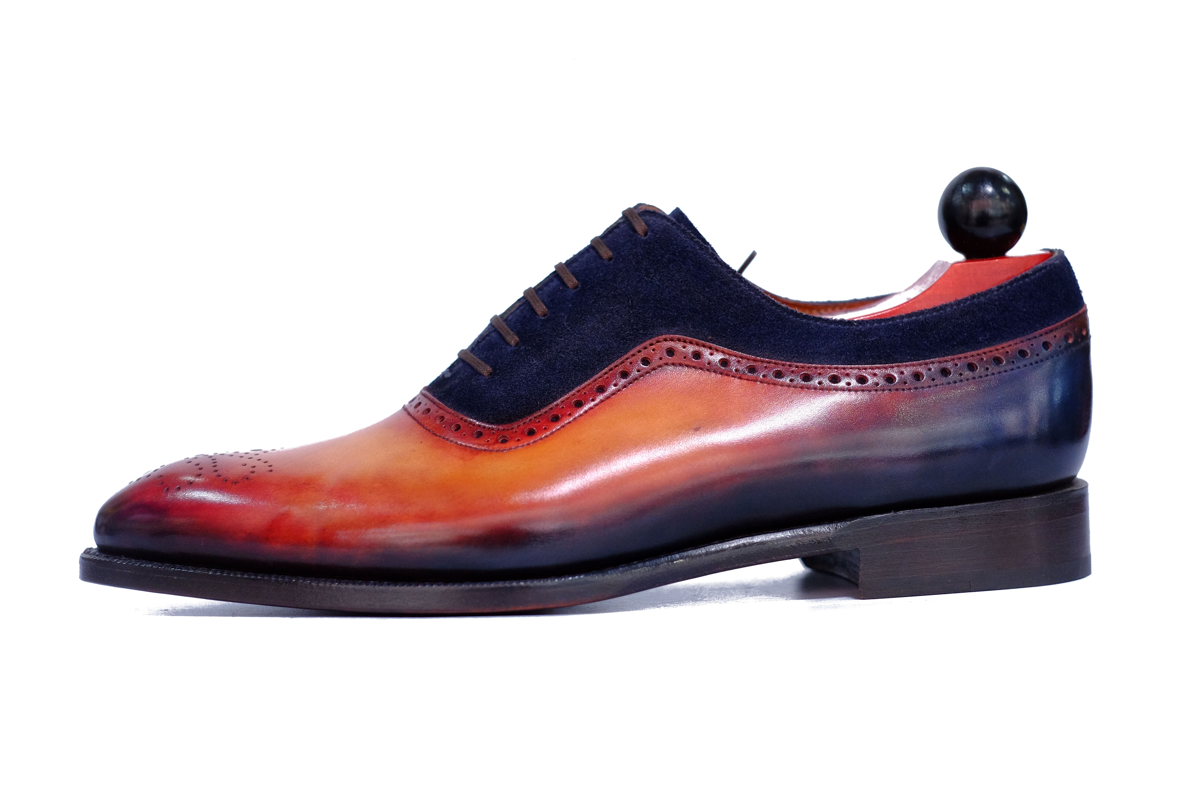 Patina Sunset - MTO - Roosevelt-Made To Order Oxfords Custom Patina-J.FitzPatrick Footwear