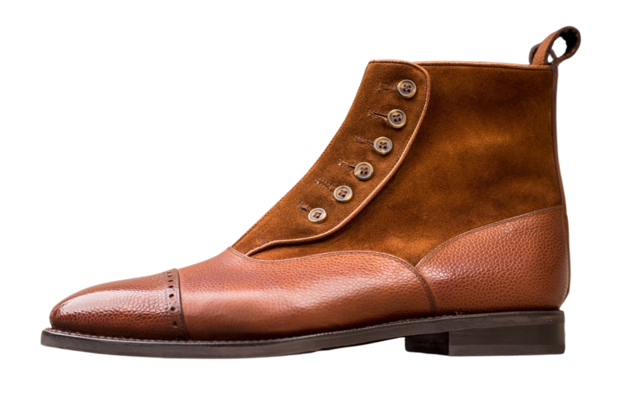 Westlake - MTO - Tan Grain / Snuff Suede - LPB Last - City Rubber Sole