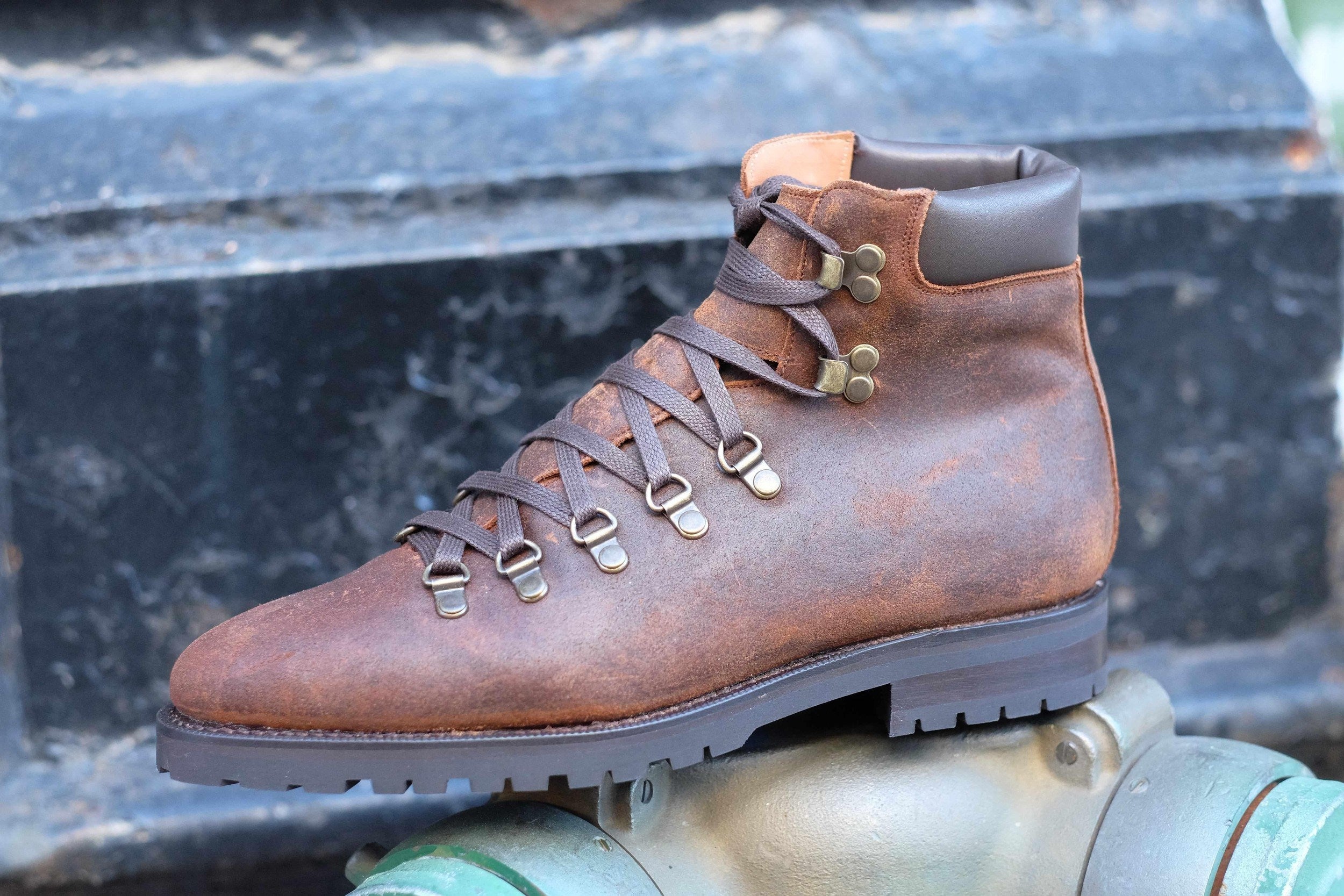Snoqualmie - Brown Waxy Commander-Alpine Hiker Boots-J.FitzPatrick Footwear