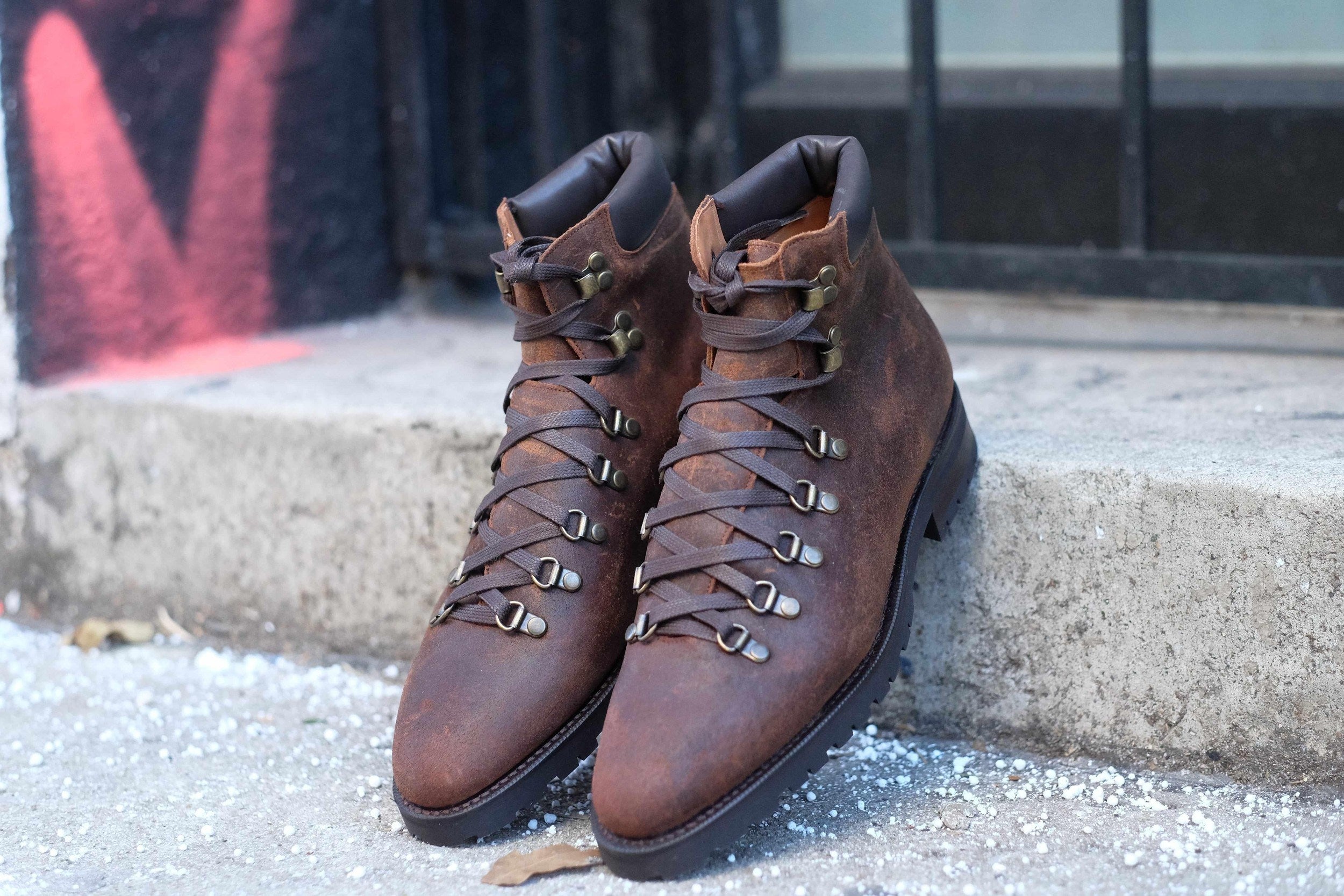 Snoqualmie - Brown Waxy Commander-Alpine Hiker Boots-J.FitzPatrick Footwear