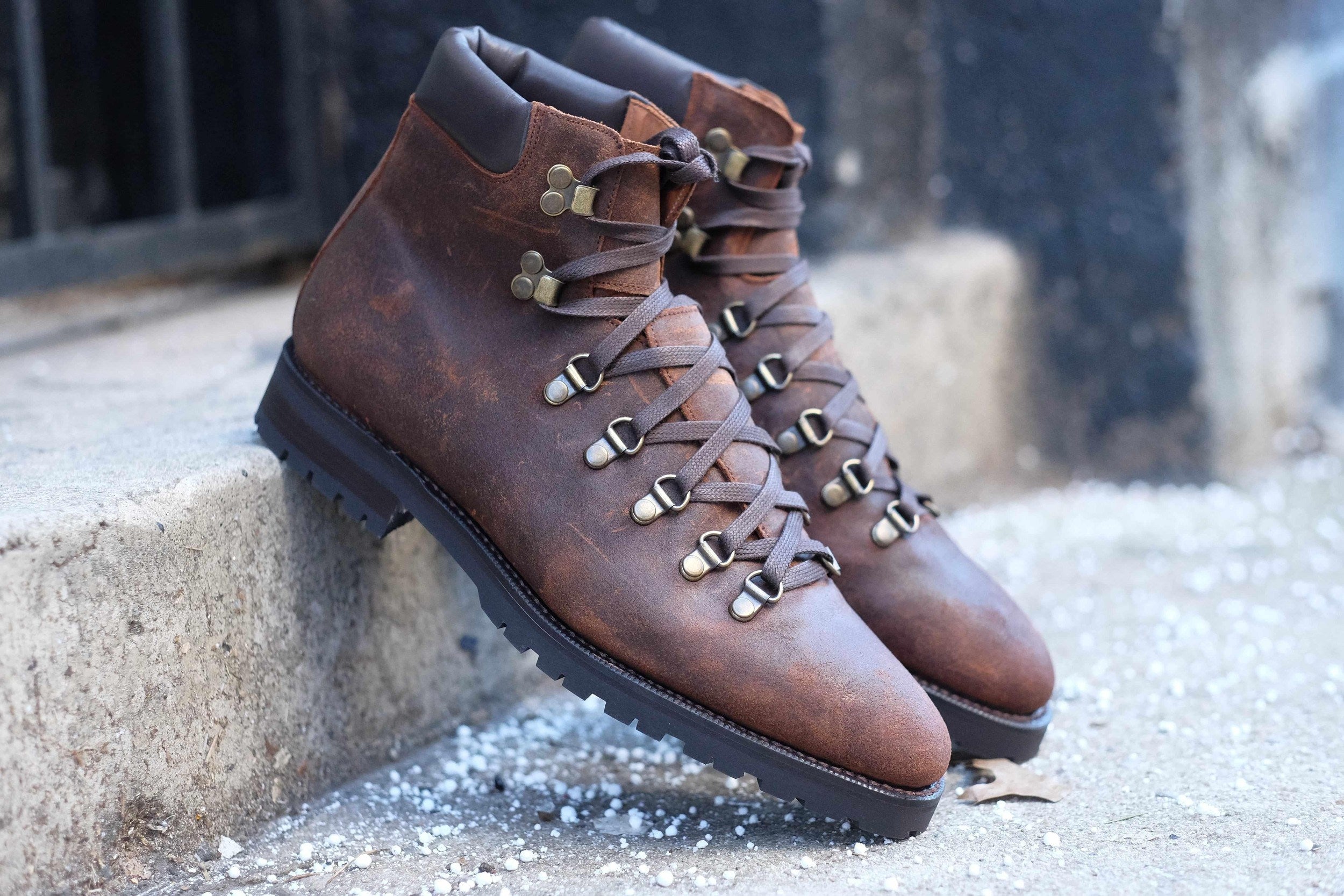 Snoqualmie - Brown Waxy Commander-Alpine Hiker Boots-J.FitzPatrick Footwear