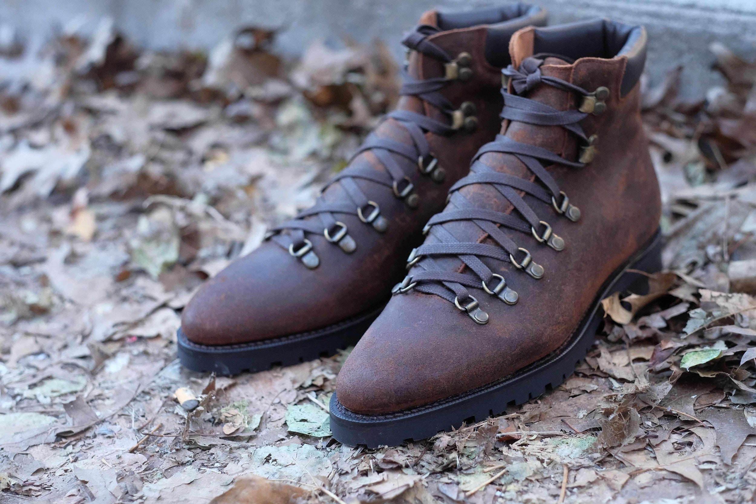 Snoqualmie - Brown Waxy Commander-Alpine Hiker Boots-J.FitzPatrick Footwear