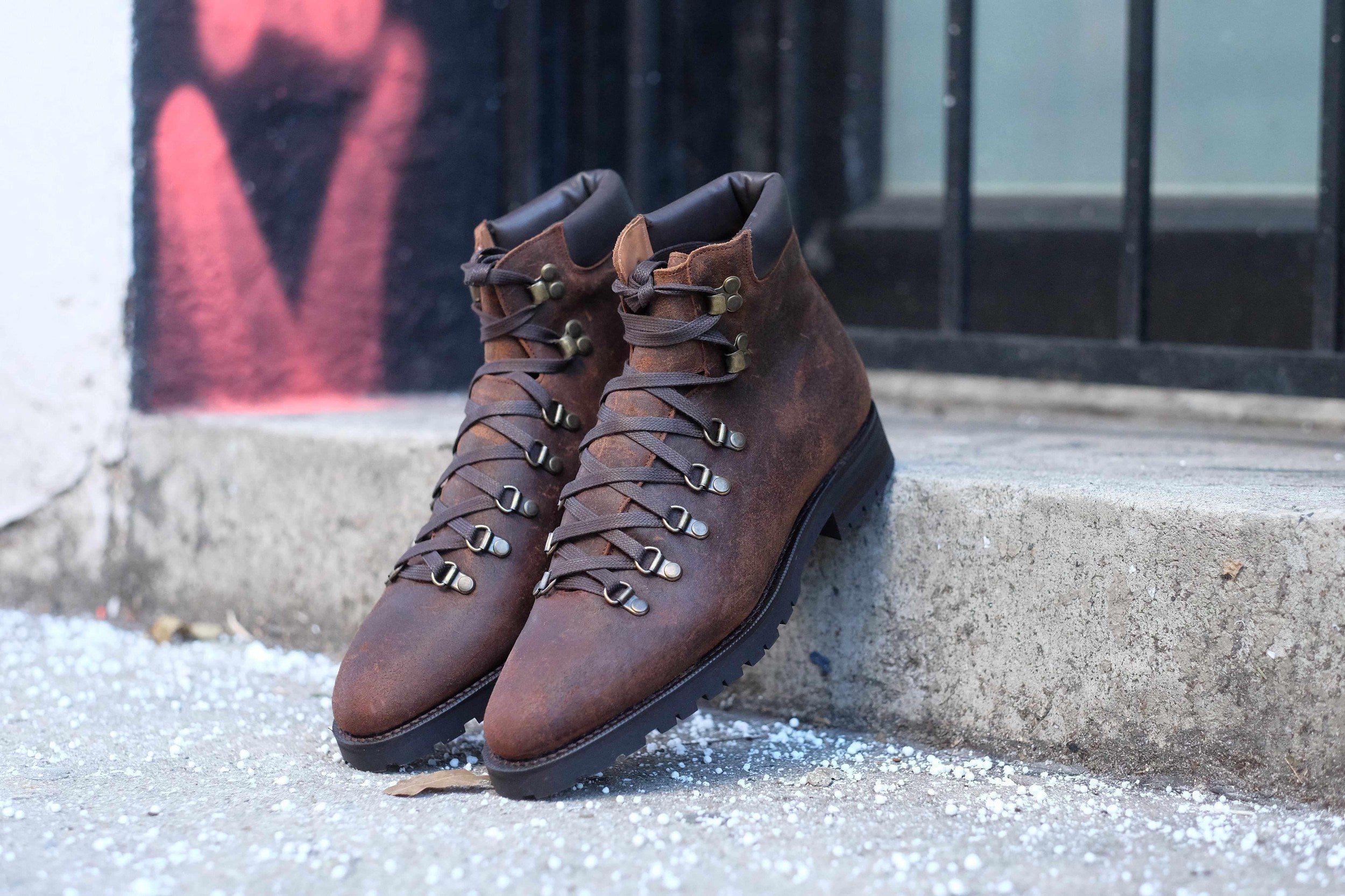 Snoqualmie - Brown Waxy Commander-Alpine Hiker Boots-J.FitzPatrick Footwear