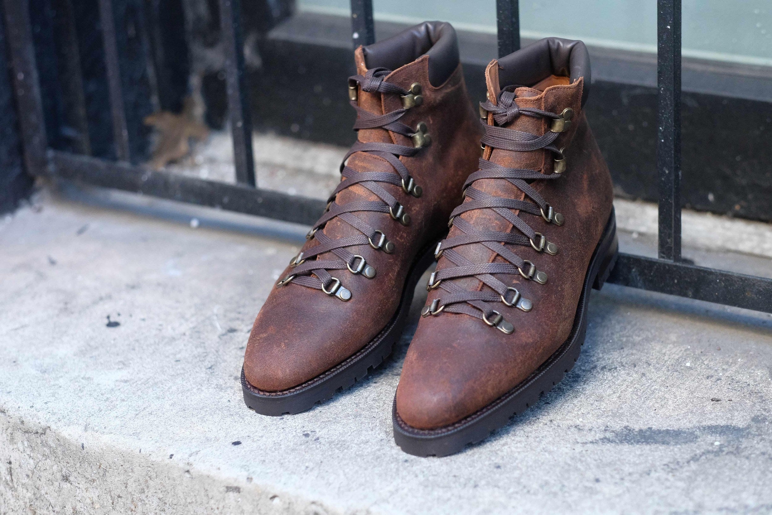 Snoqualmie - Brown Waxy Commander-Alpine Hiker Boots-J.FitzPatrick Footwear