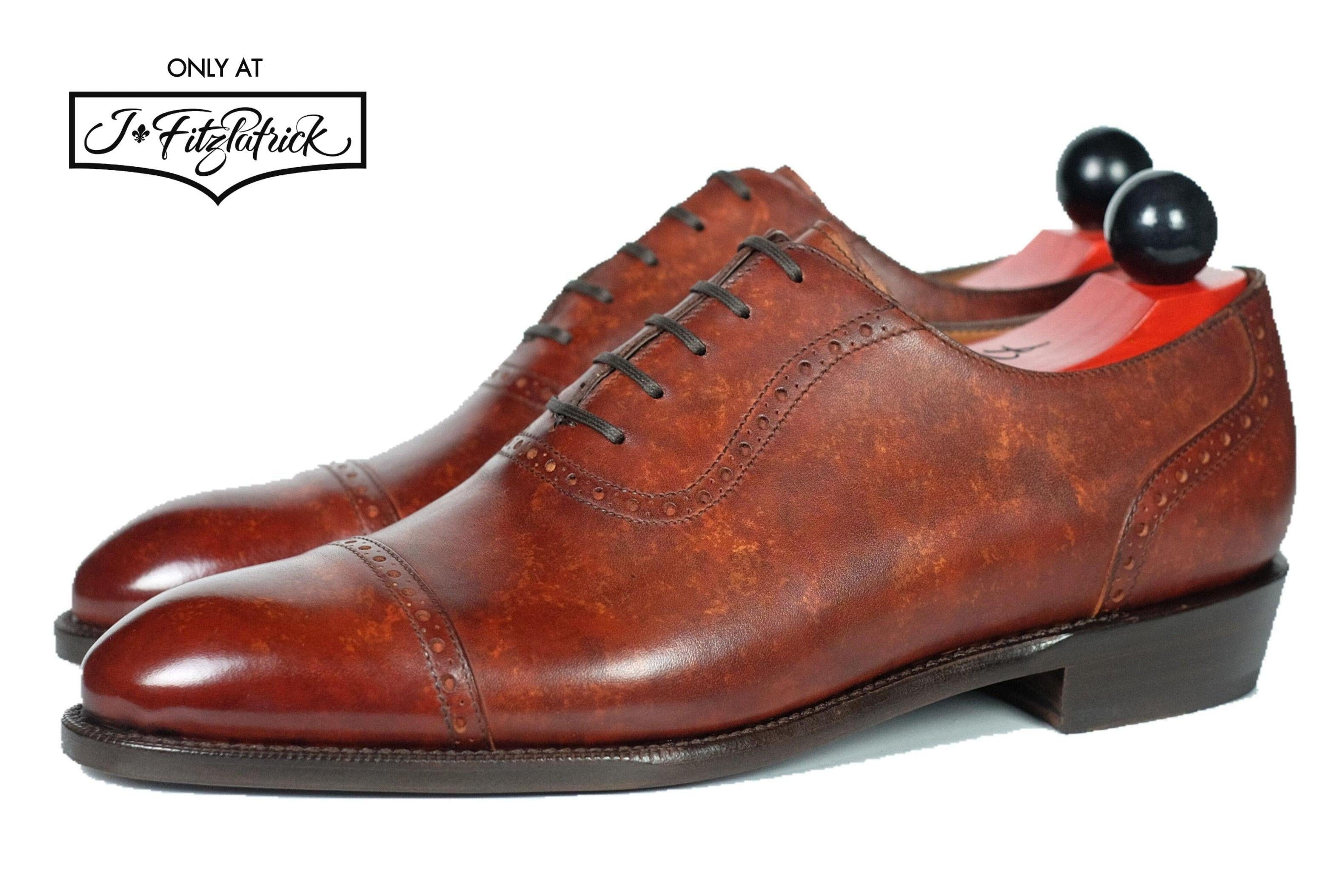 Sunnyside - Gold Marble Patina - PRE ORDER-Captoe Cap Toe Oxfords-J.FitzPatrick Footwear