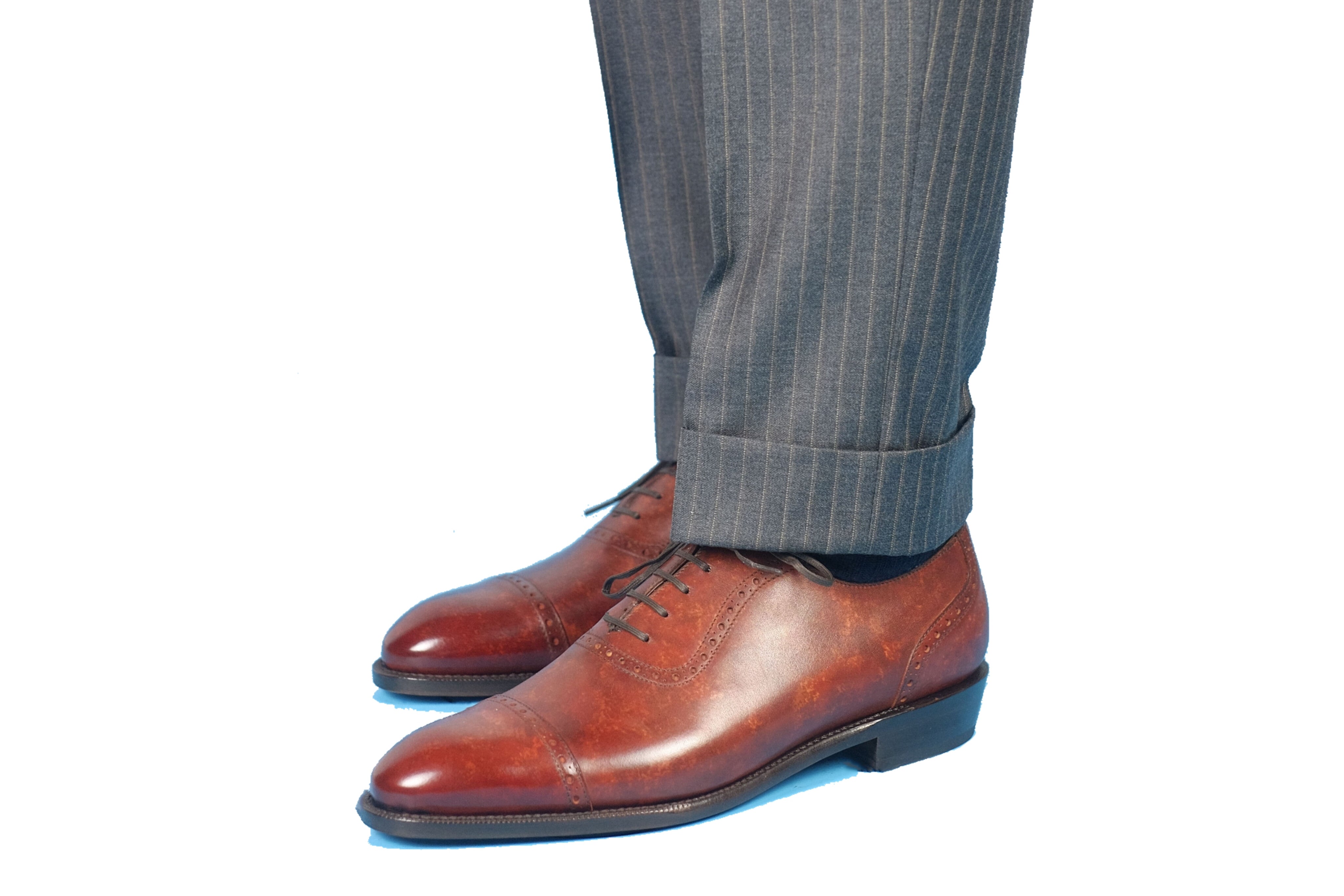Sunnyside - Gold Marble Patina - PRE ORDER-Captoe Cap Toe Oxfords-J.FitzPatrick Footwear