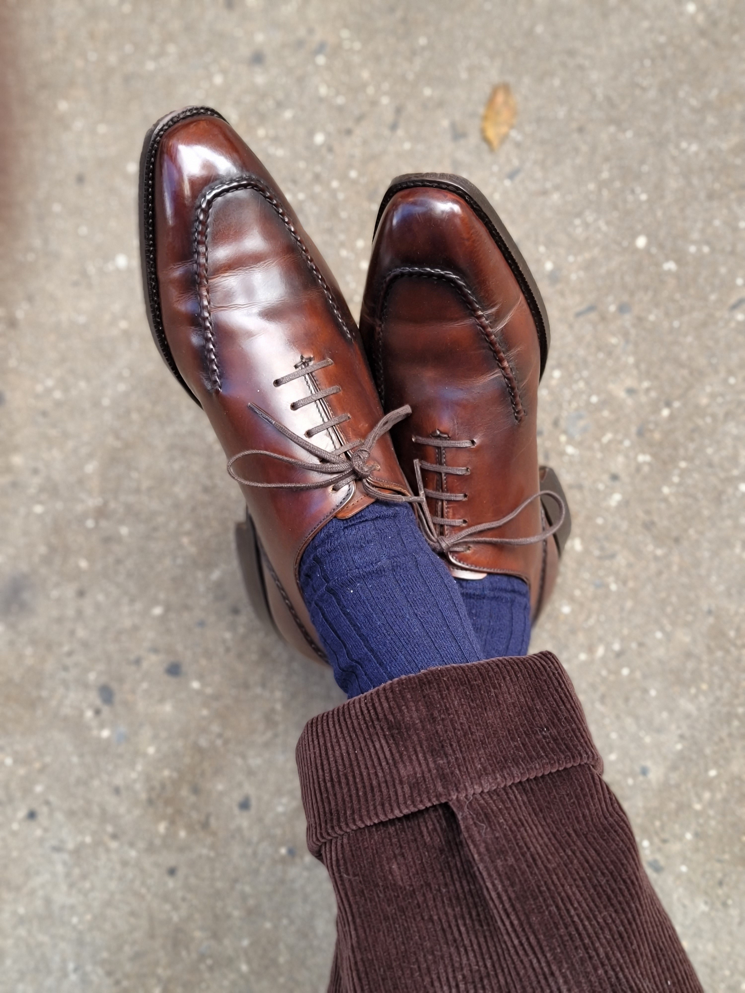 Whittier - MTO - Shaded Brown Calf - LPB Last - Single Leather Sole