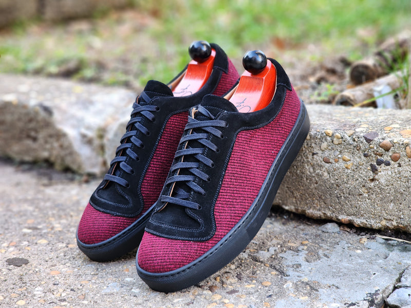 Woodinville - Red Poulsbo / Black Suede