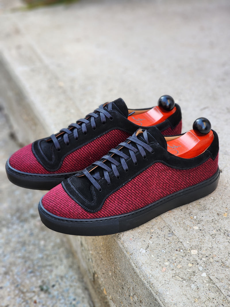 Woodinville - Red Poulsbo / Black Suede