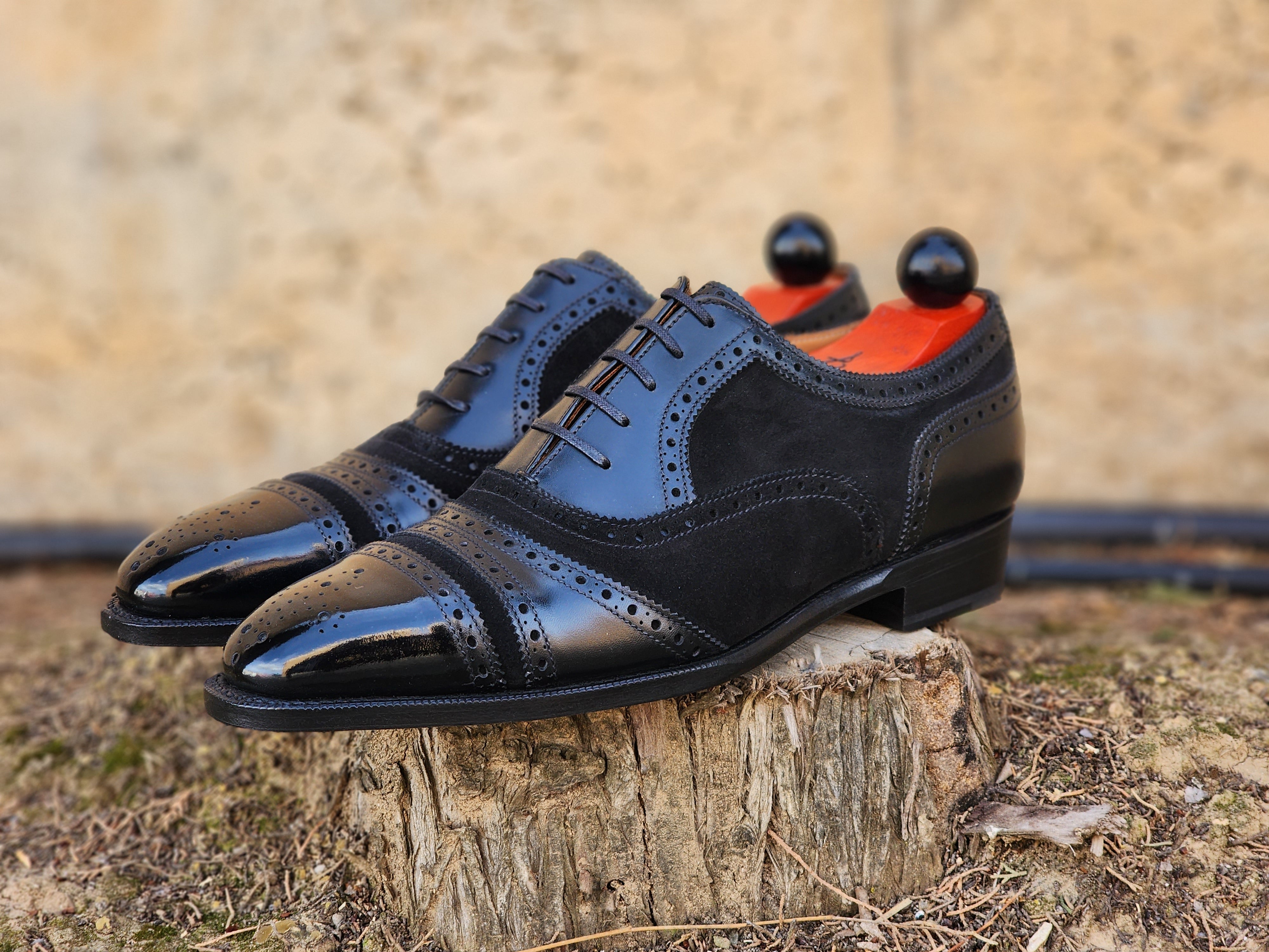Phillips - Black Calf / Black Suede