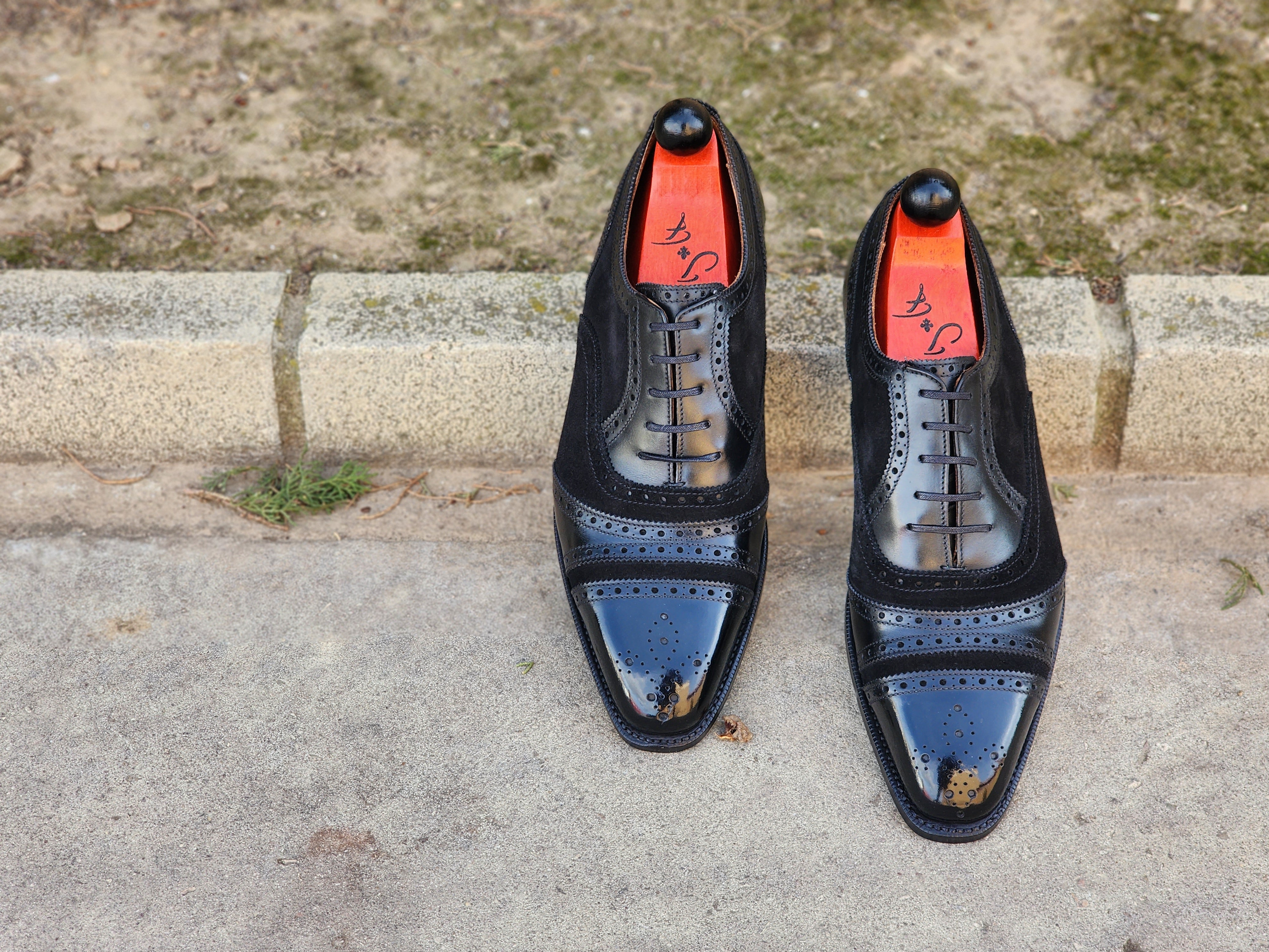 Phillips - Black Calf / Black Suede