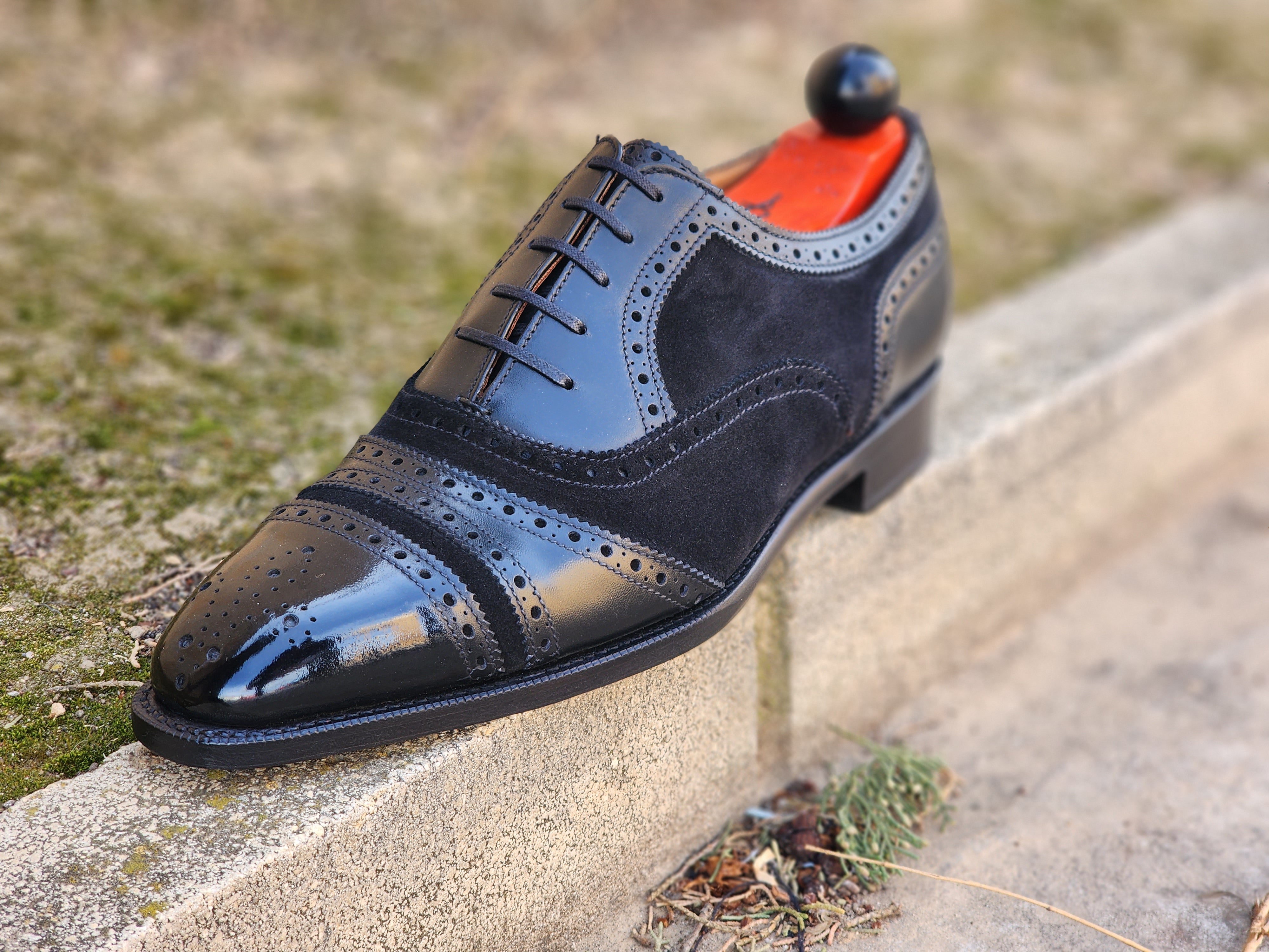 Phillips - Black Calf / Black Suede
