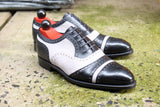Phillips - MTO - Black Calf / Light Grey Suede - NGT Last - Single Leather Sole