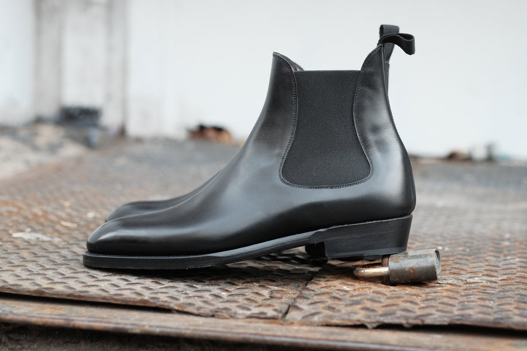 Alki - Black Calf – J.FitzPatrick Footwear