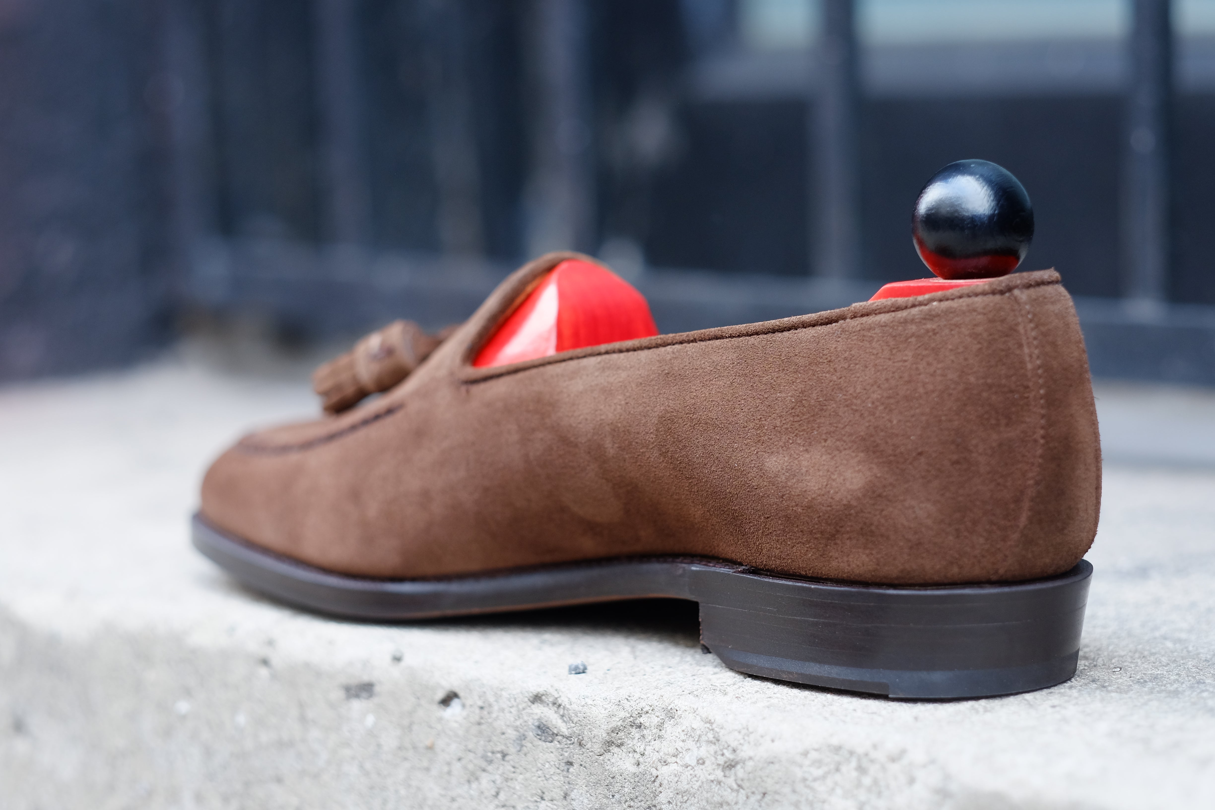 Leschi - Dark Brown Suede