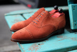Windermere - MTO - Rust Suede - TMG Last - Double Leather Sole