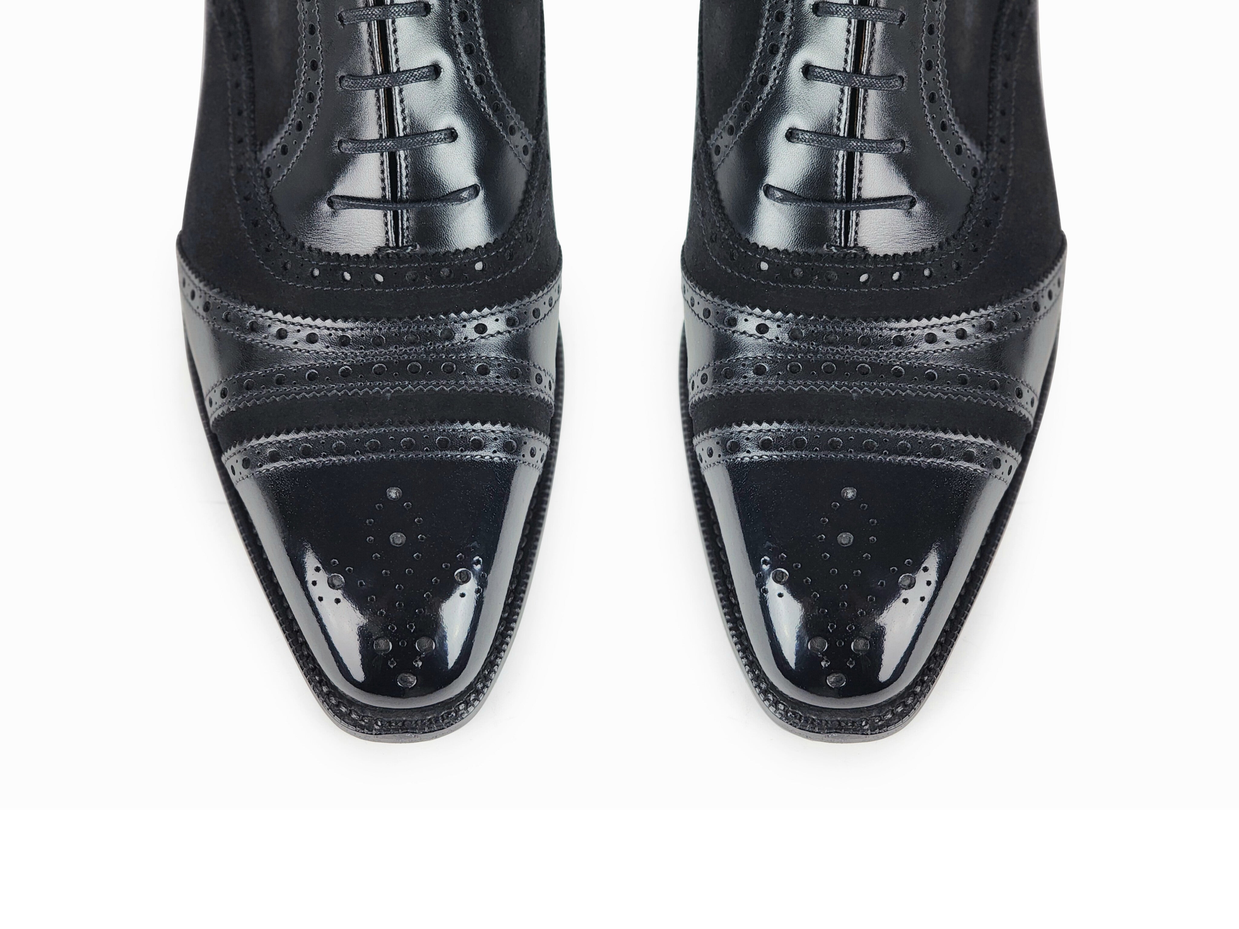 Phillips - Black Calf / Black Suede