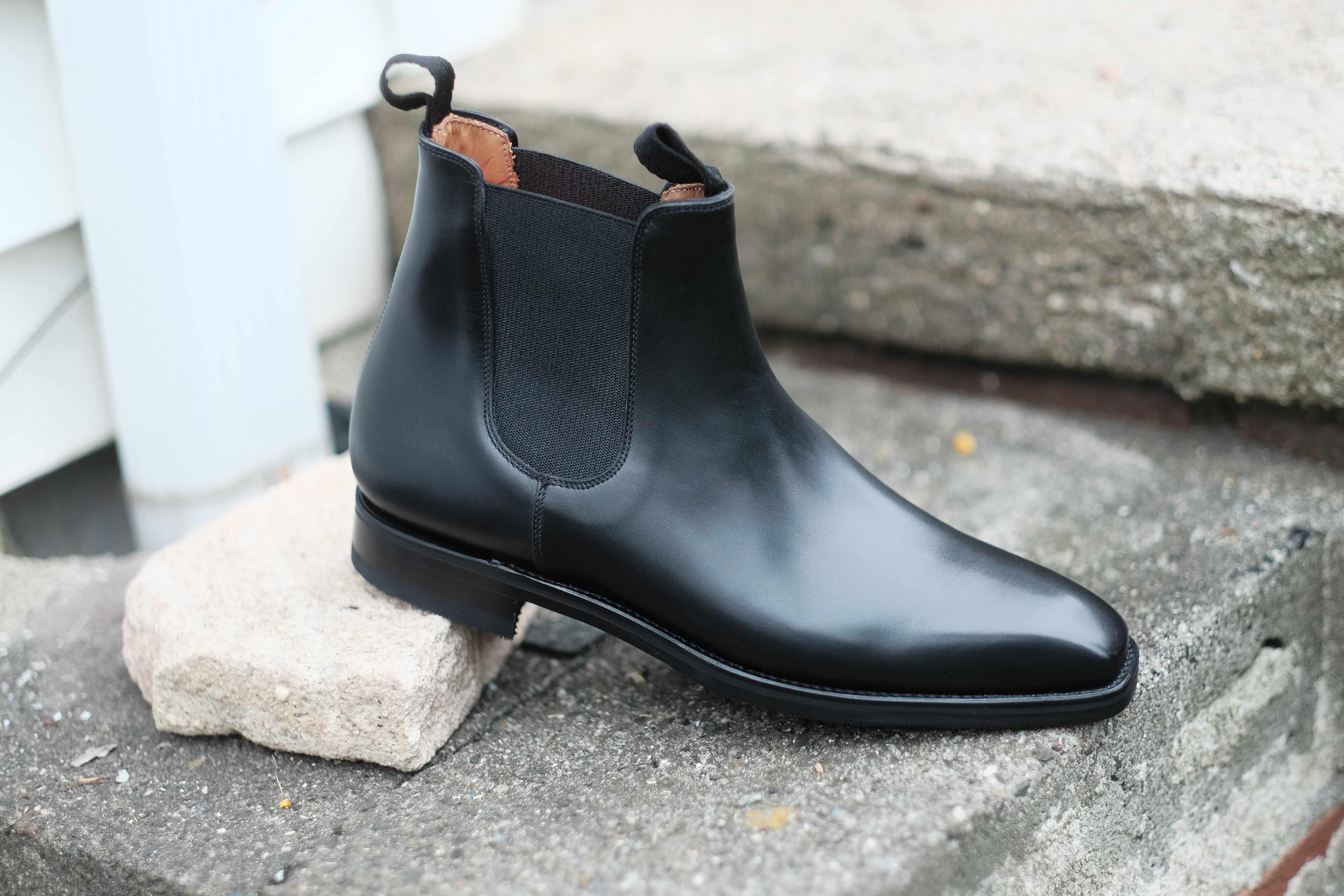 Alder - Black Calf-Chelsea Boots-J.FitzPatrick Footwear
